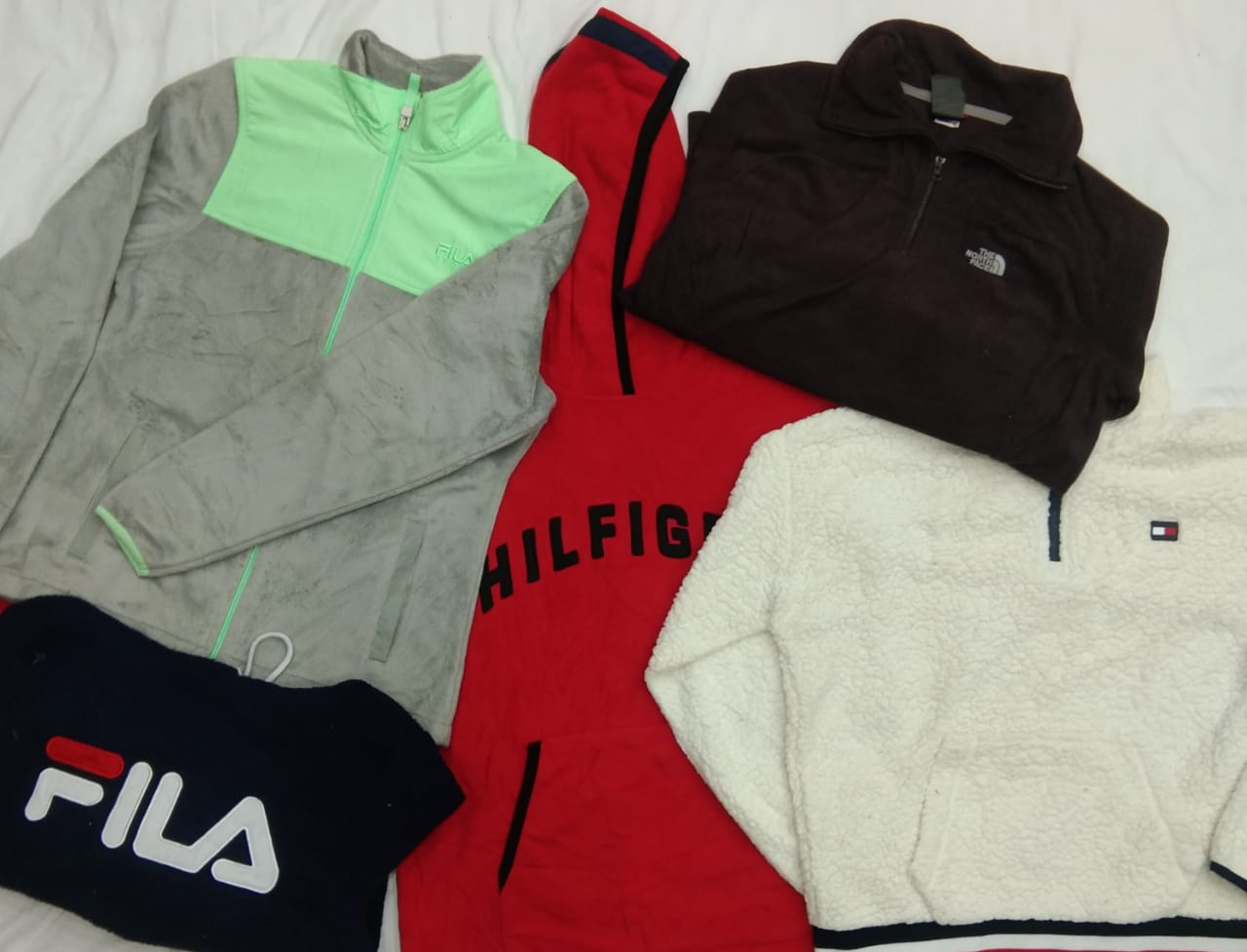 ZH0102 Mix Brand Fleece Jackets - 10 Pcs