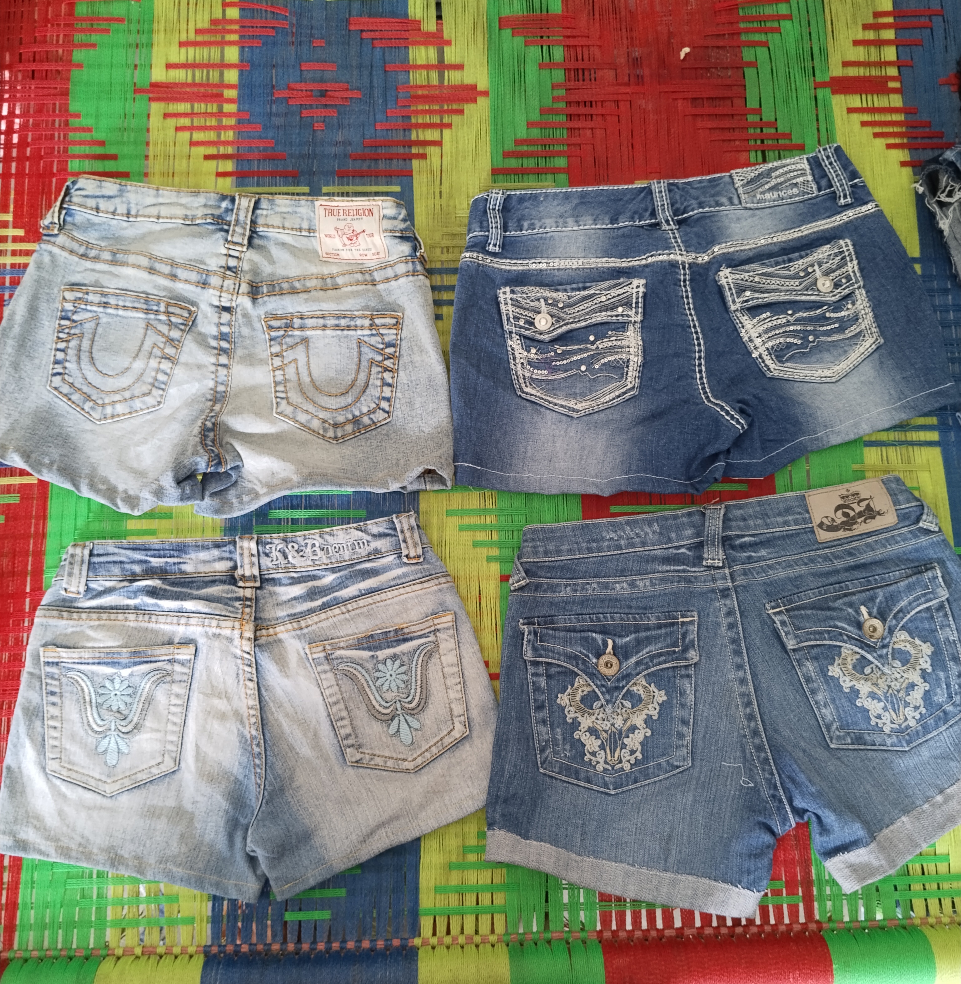 Mini micro ladies shorts
