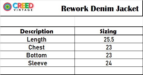 CV0138 Rework Music Patch Denim Jackets - 20 Pcs