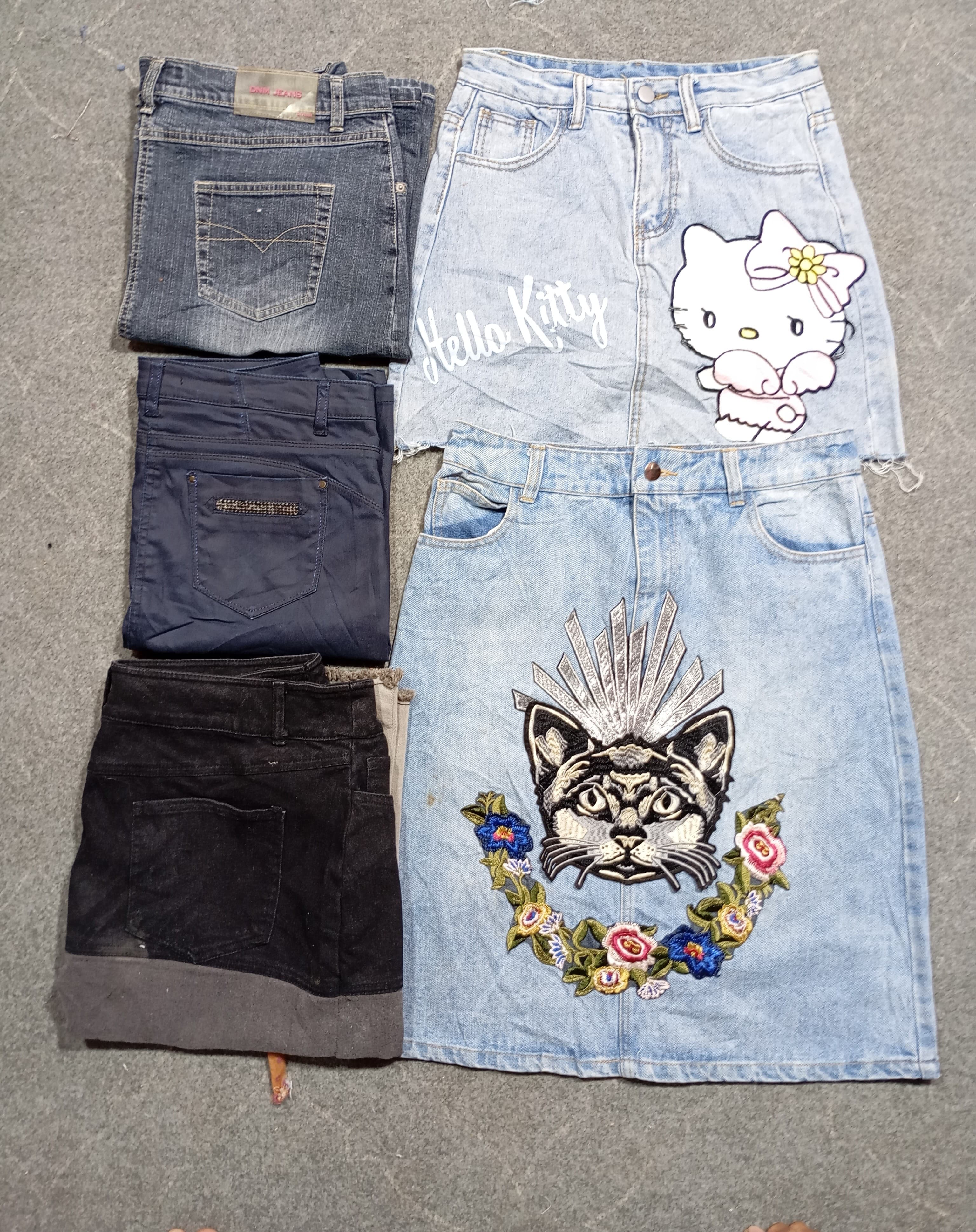 Y2K Jeansrock
