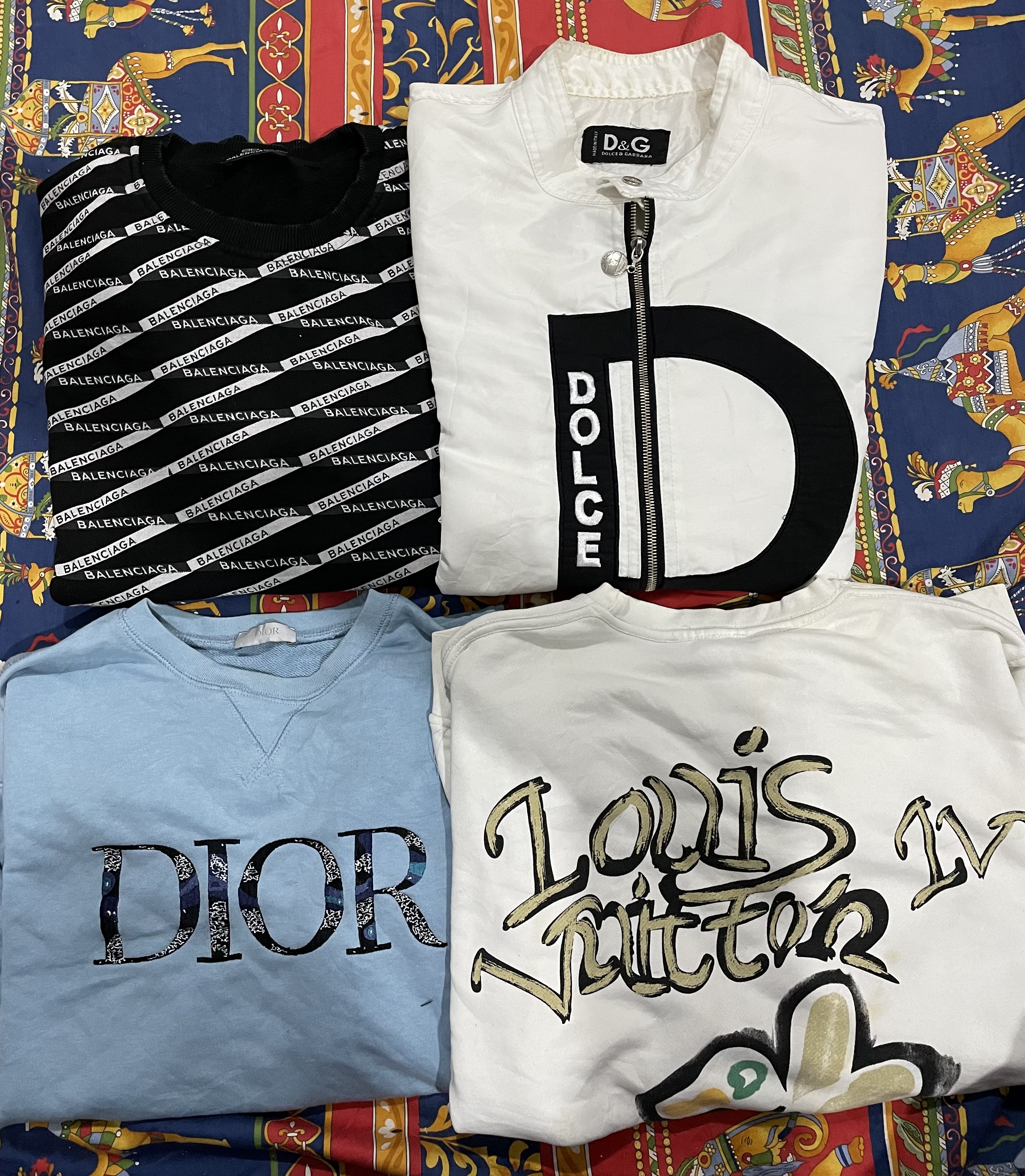 Dolce and gabbana mix brand sweatshirt