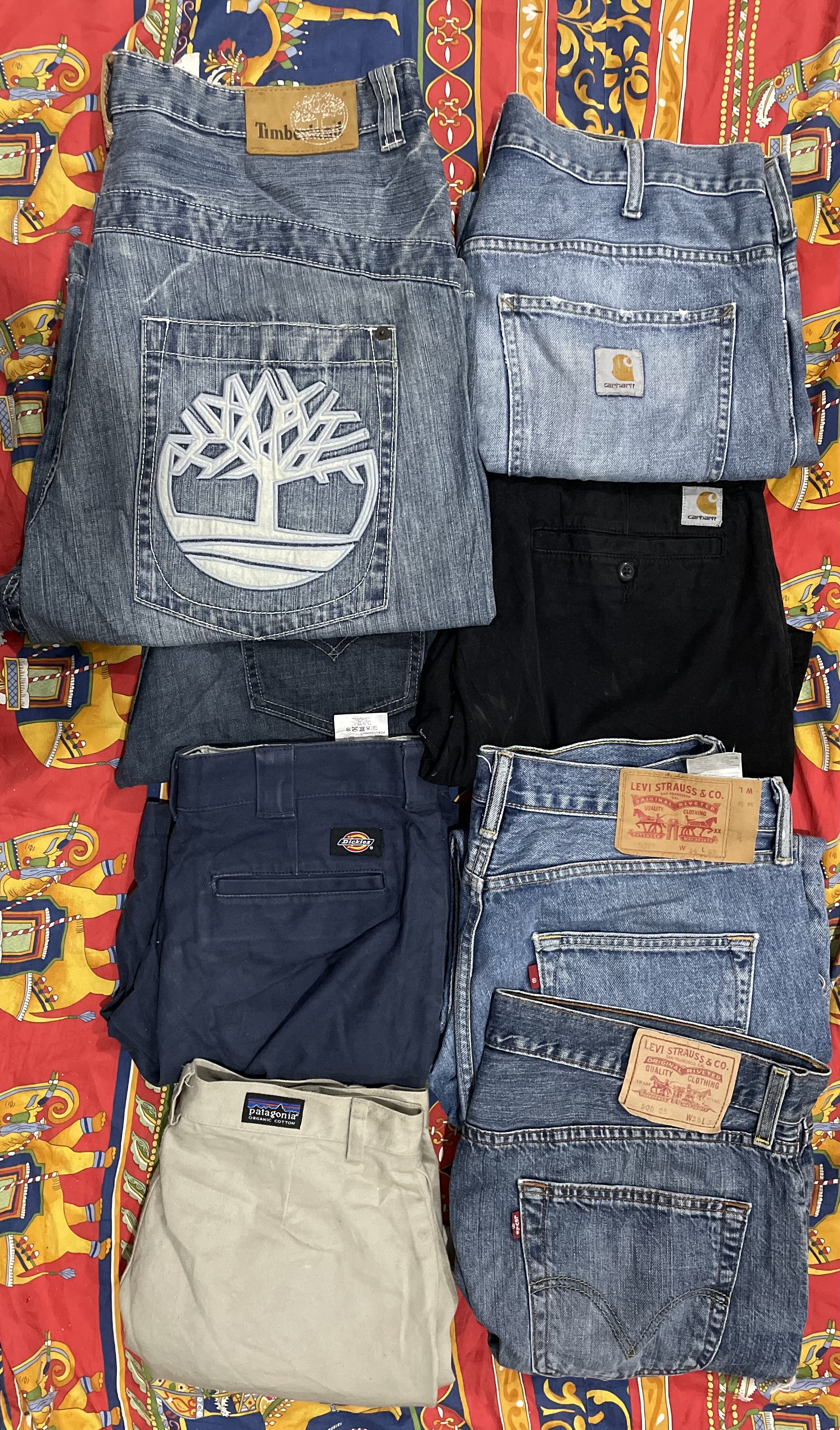 Branded shorts mix Levi's carhartt