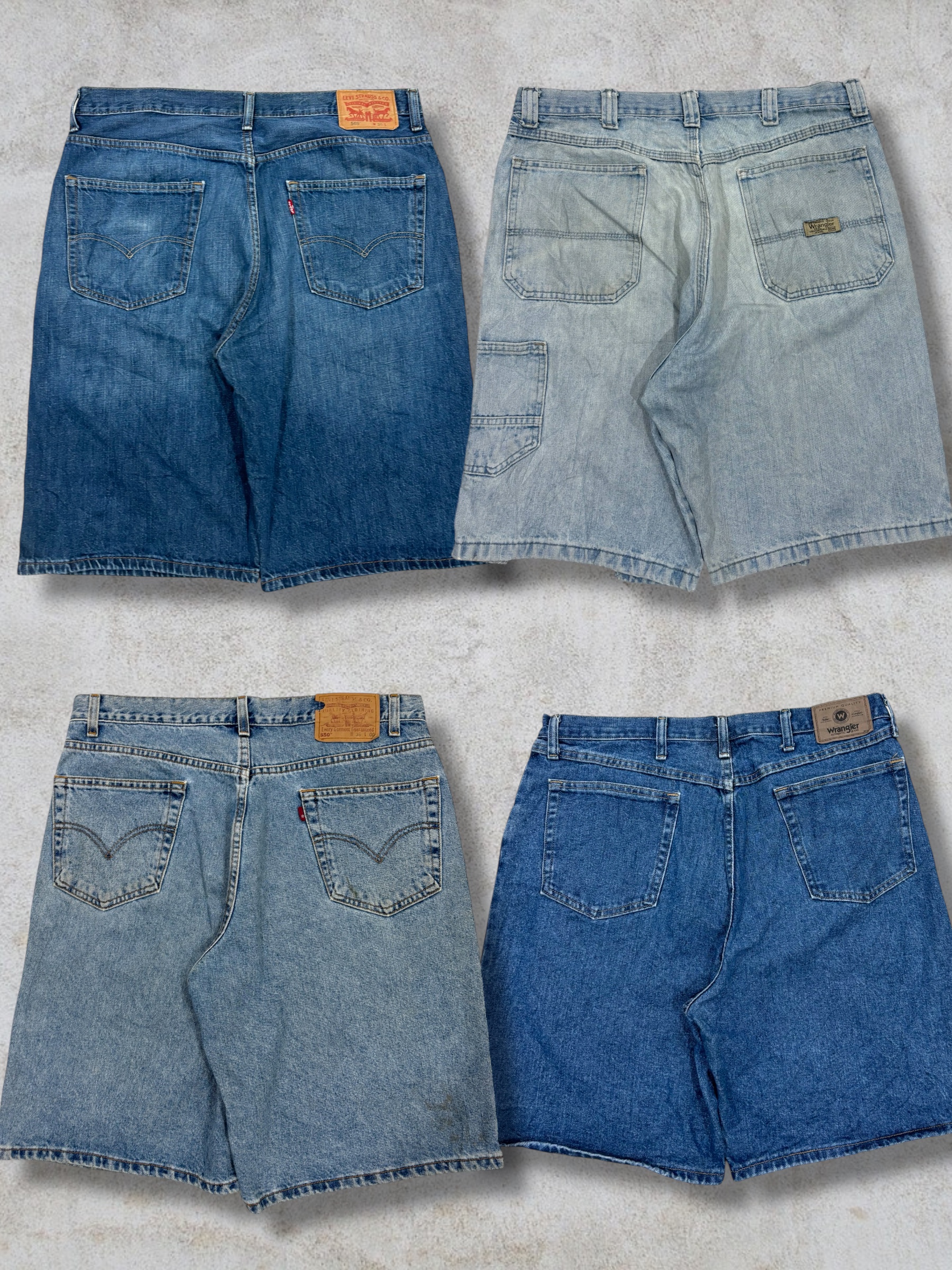 Lee Levis Wrangler Shorts 30 Stück (E-60)