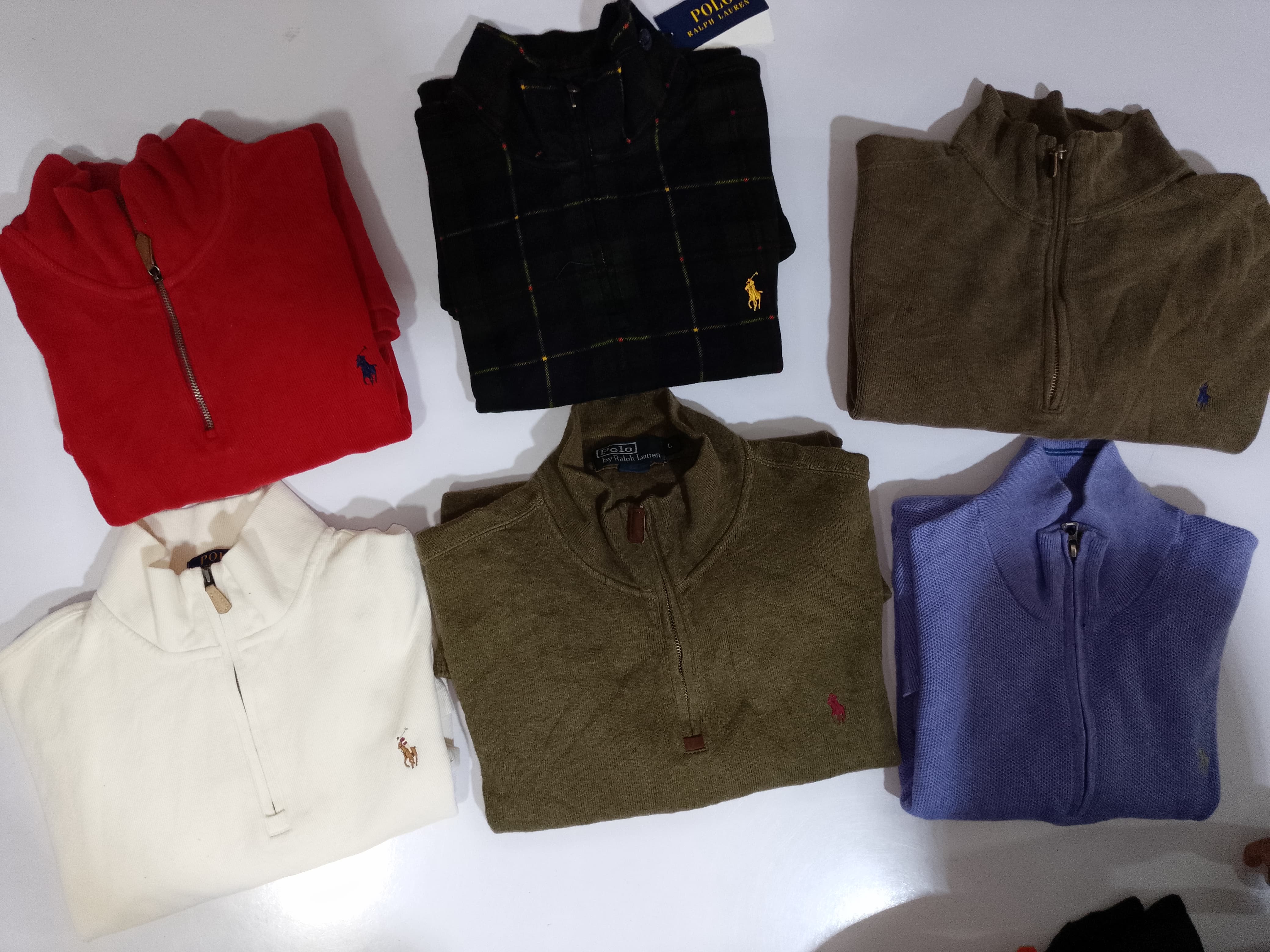 Polo 1/4 Quarter Zip SR @ 102