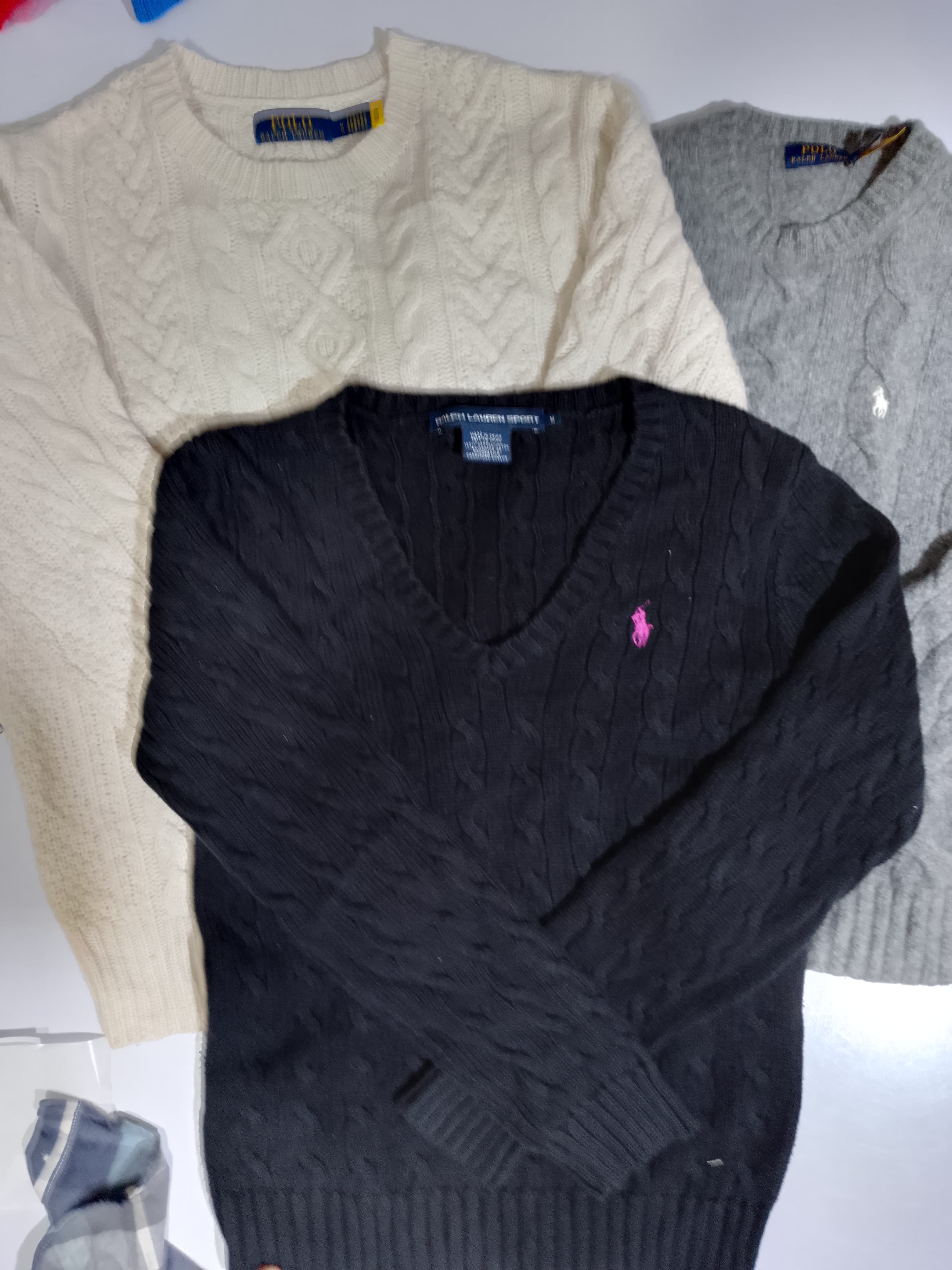 Polo Cable Knitwear Sweater SR @ 106