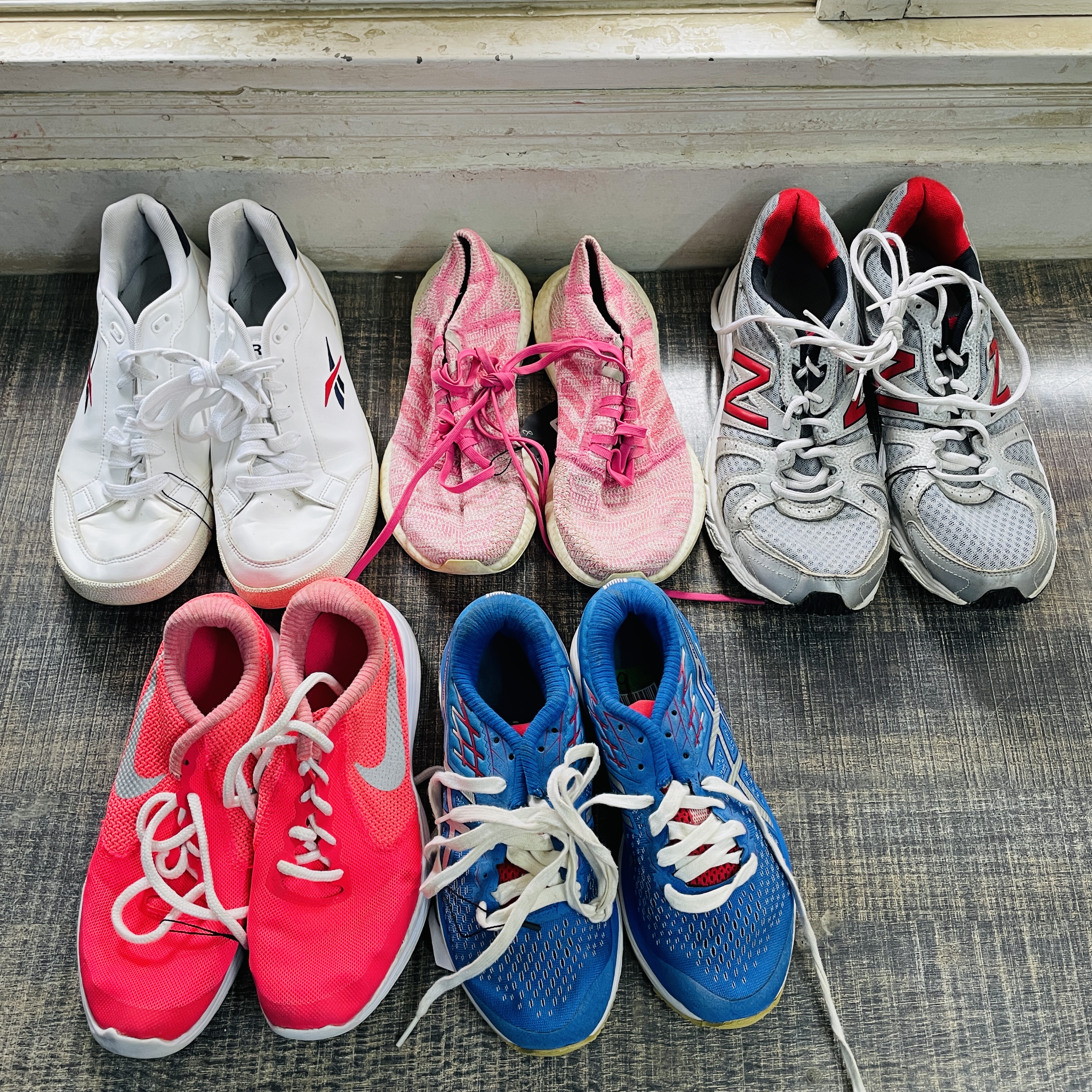 Branded Sneaker Bundle of 5 Pairs
