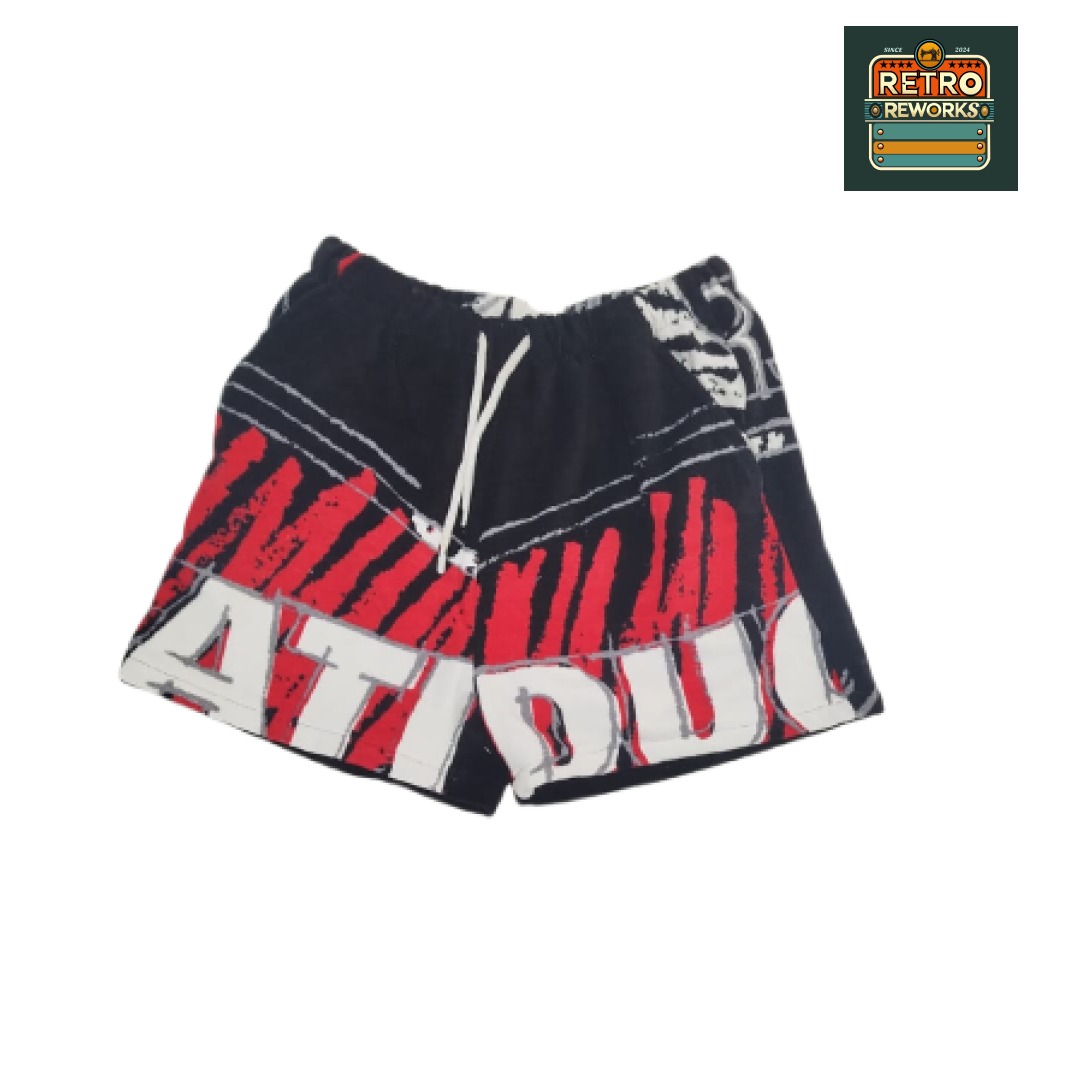 Shorts en serviette retravaillés SS25