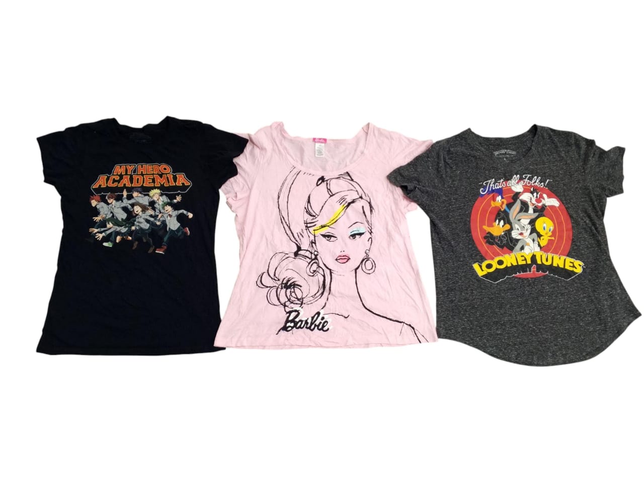 Camisetas de desenho animado feminino - 8 peças - 27/5/25