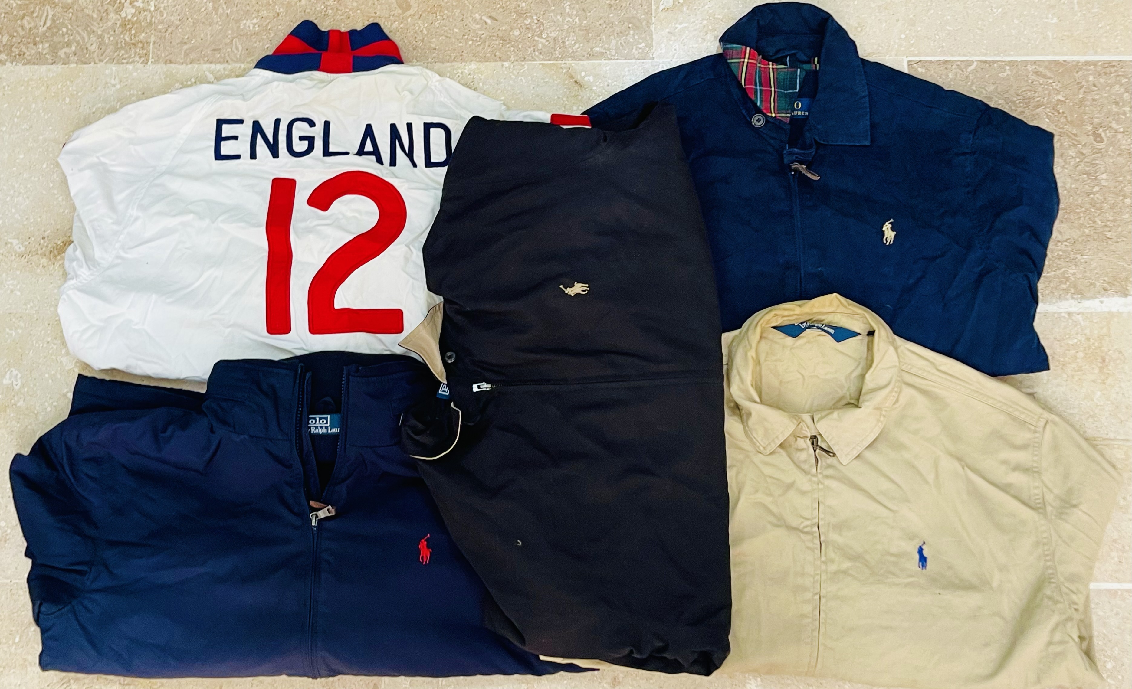 Polo Harrington jackets 5 pieces