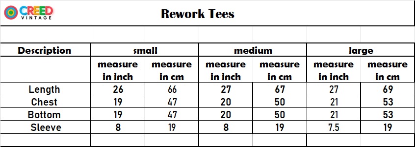 CV0150 Rework Style Stussy T-Shirts