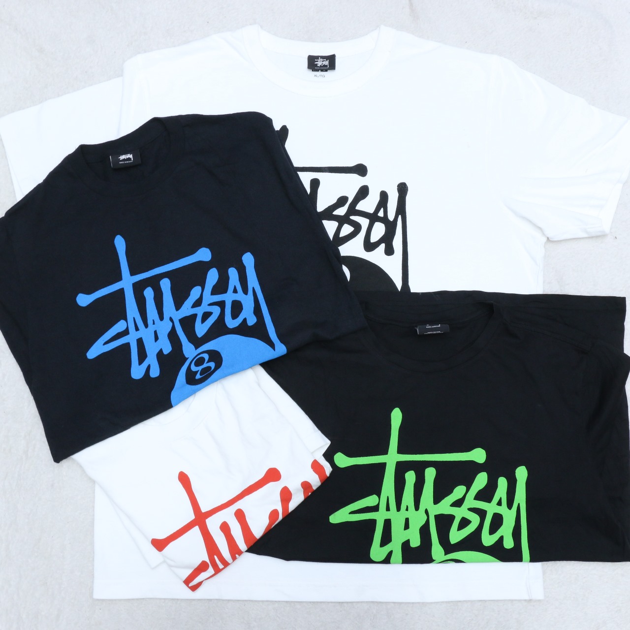 CV0151 Rework Style Stussy T-shirts