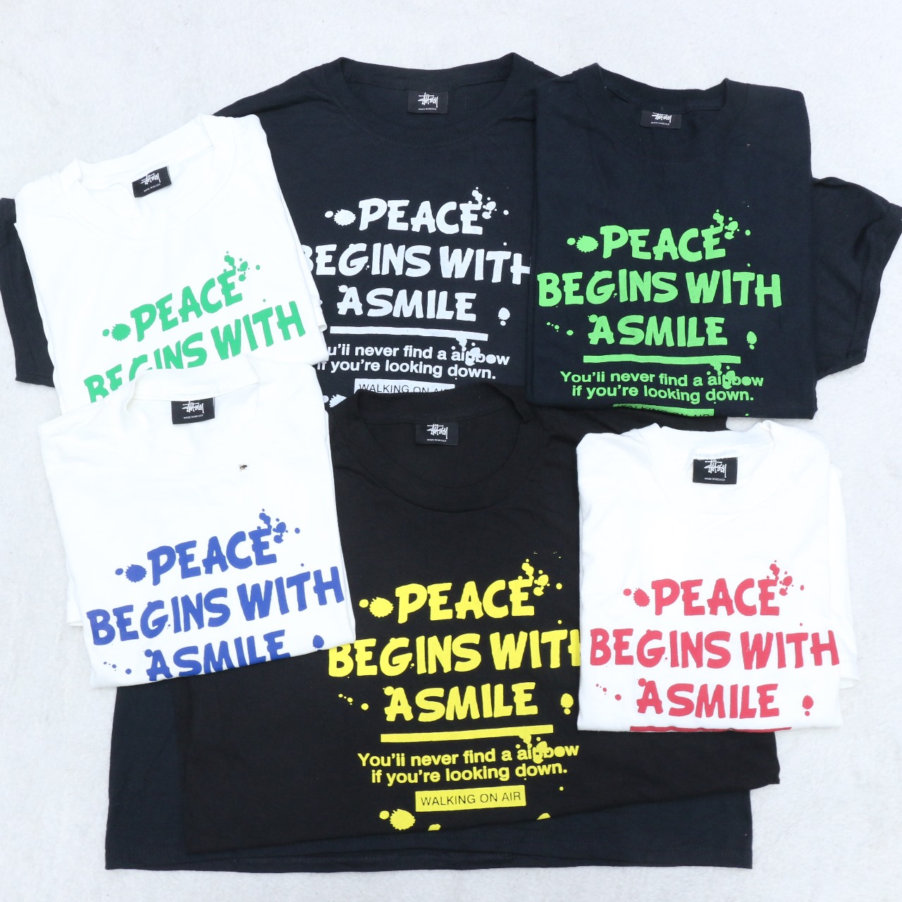 CV0153 Umarbeitsstil Stussy T-Shirts