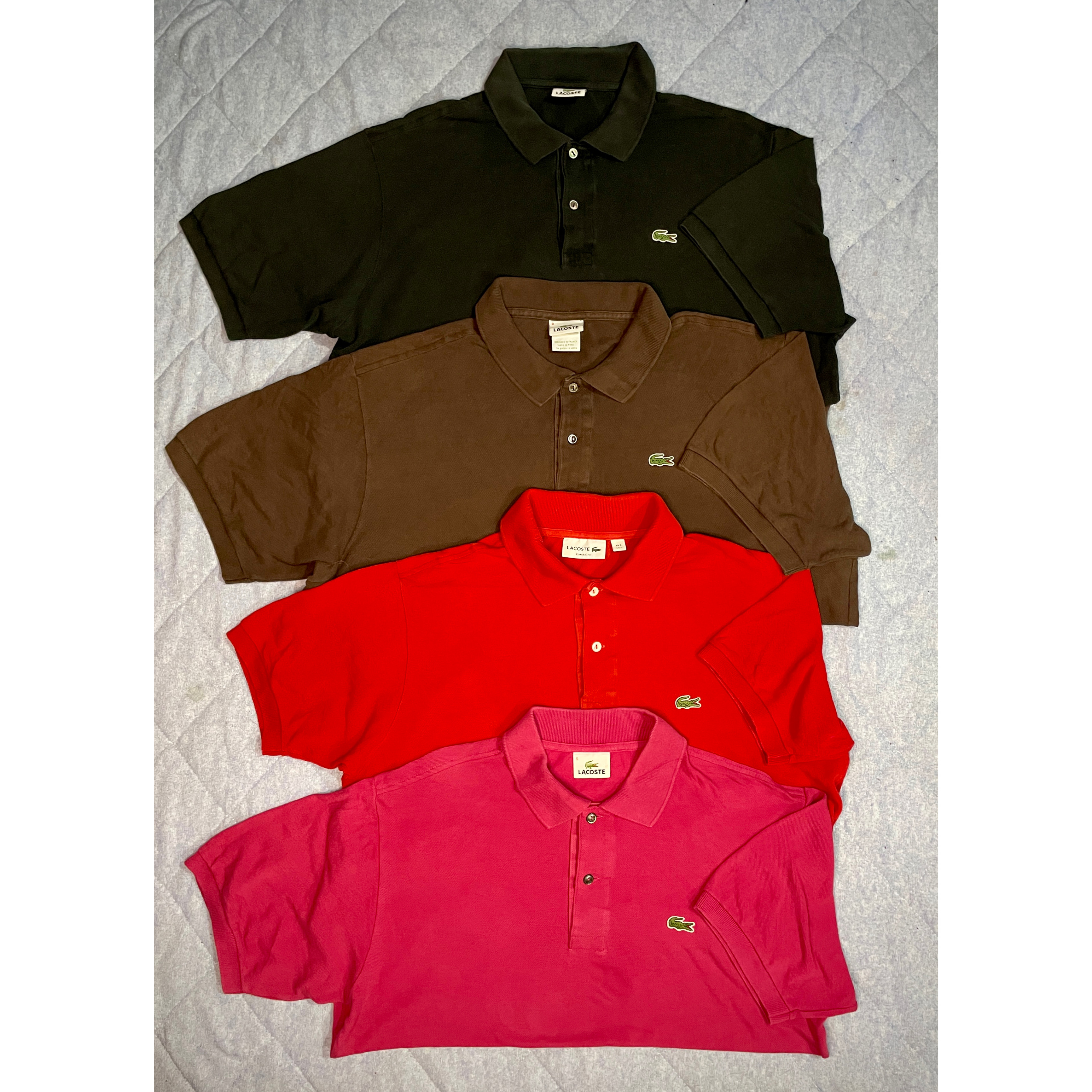 Lacoste polo T shirts