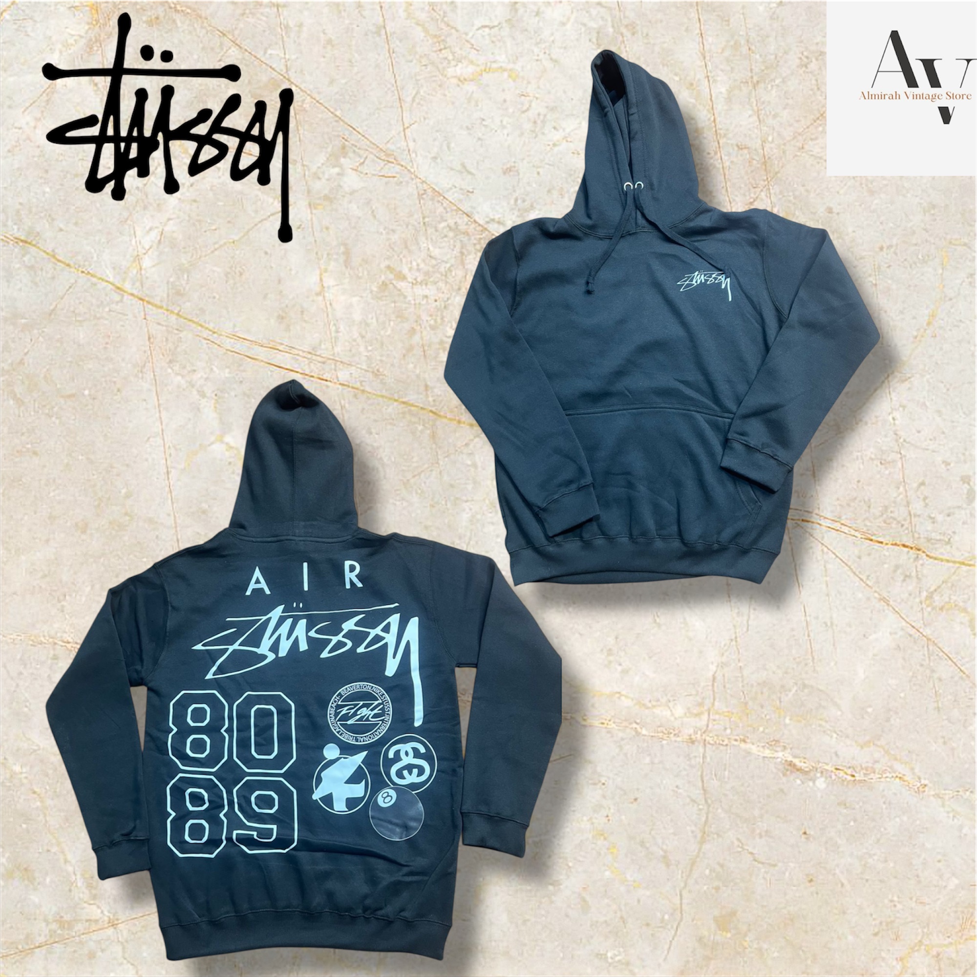 Stussy Überarbeitungsstil Nike X Stussy Hoodies