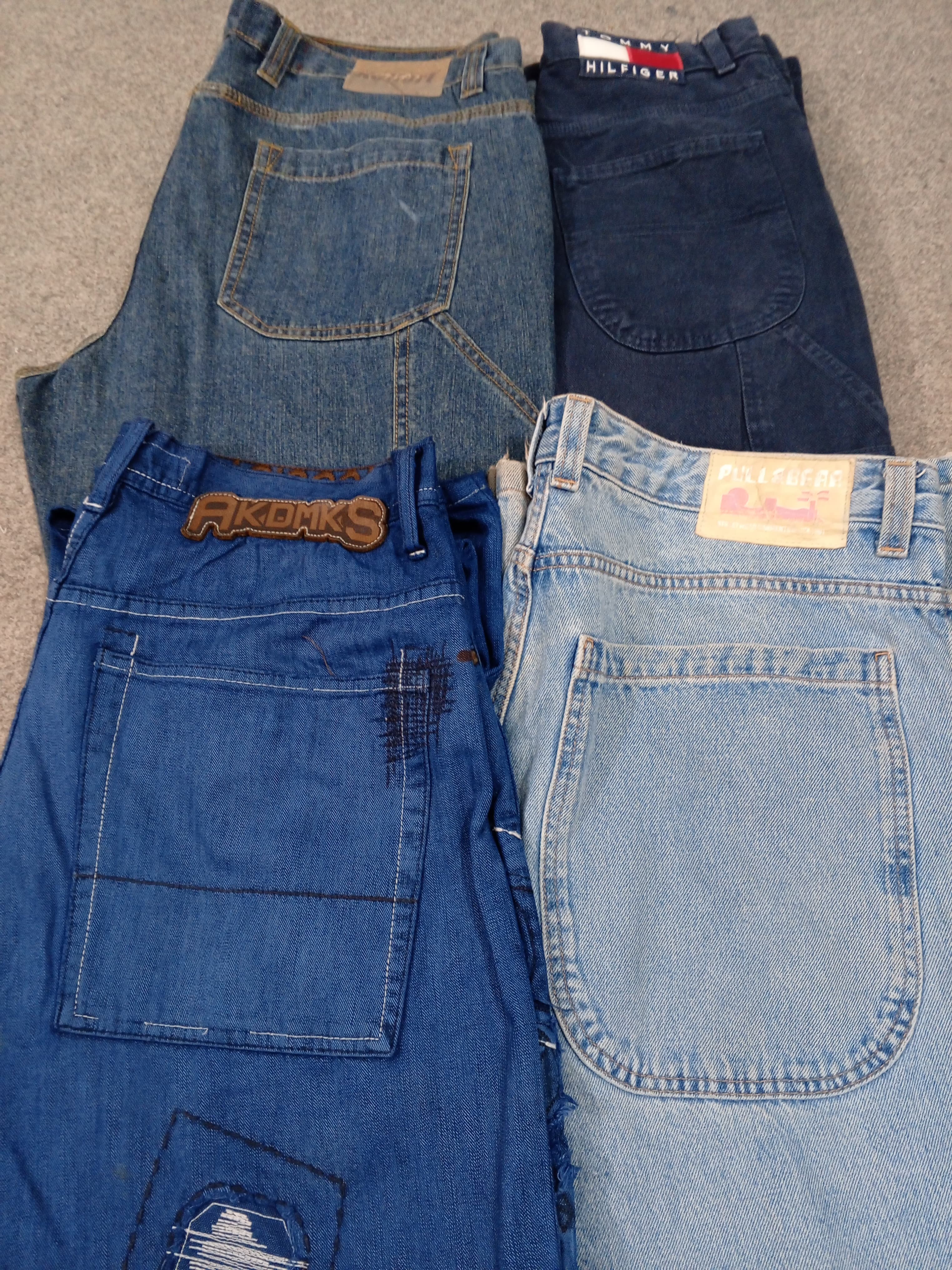 #654 Herren Baggy Jeans -14