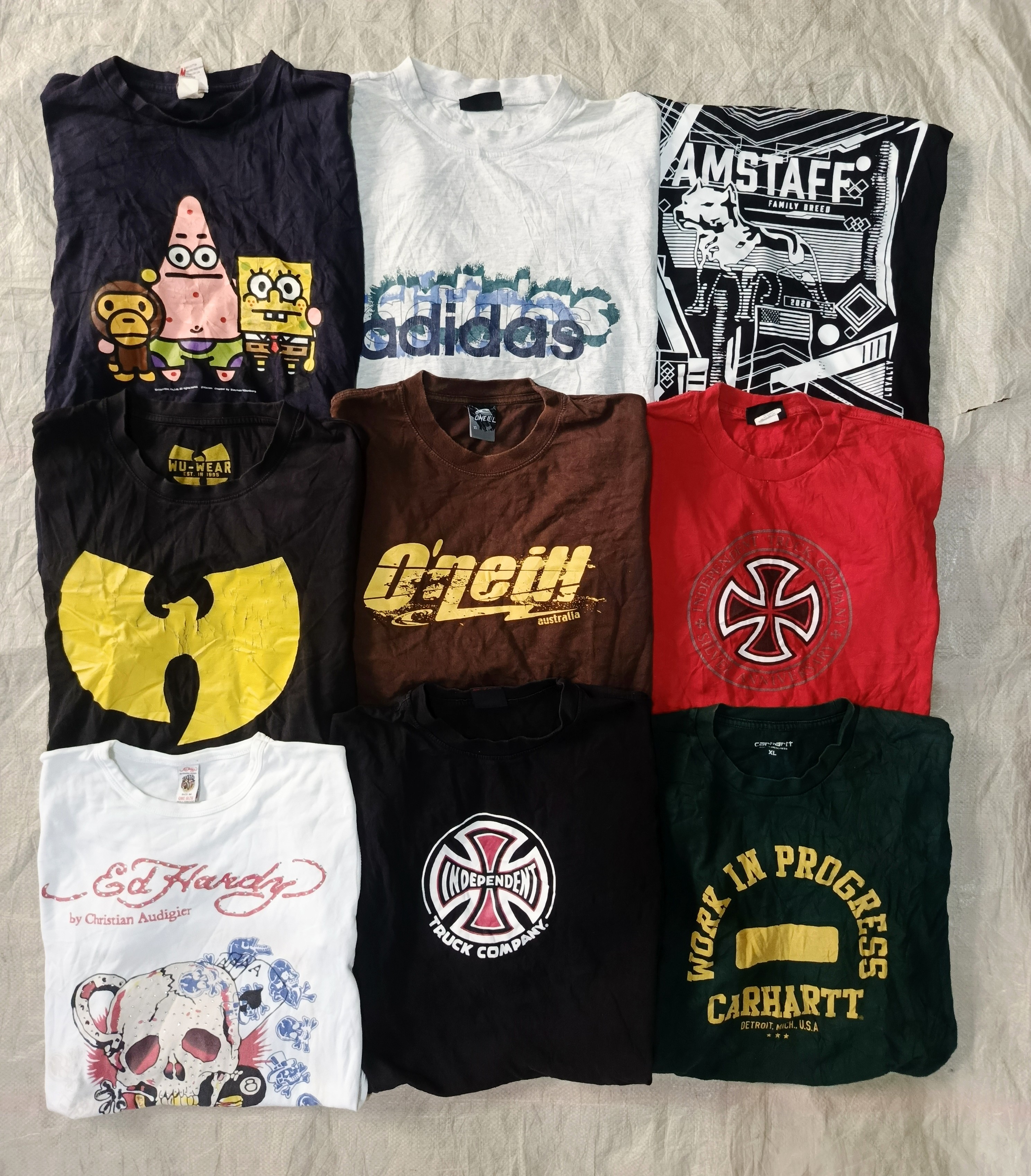BAPE and  branded t shirts