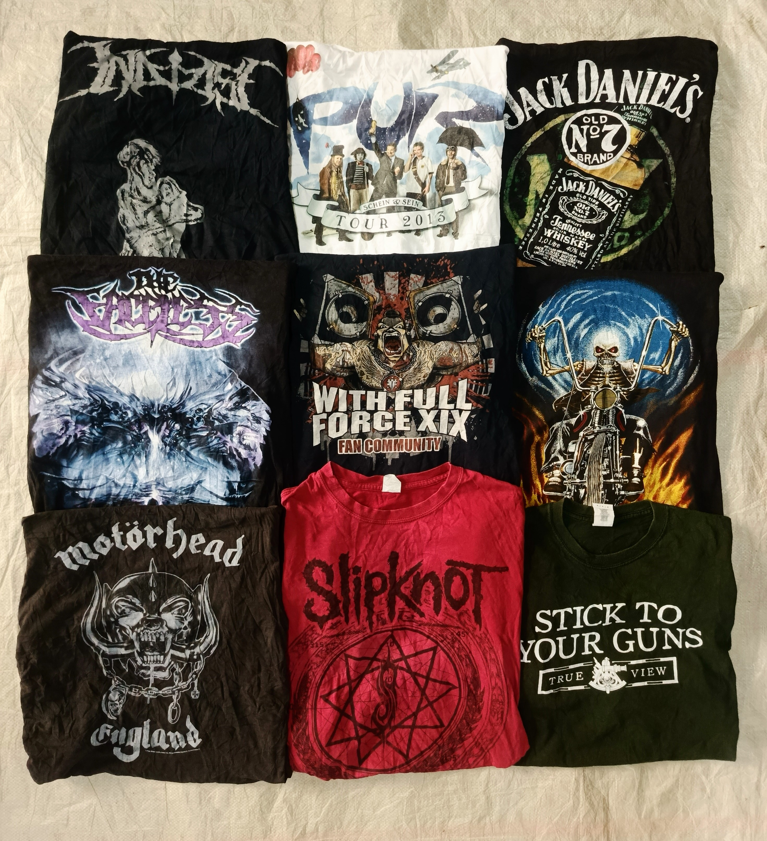 music and printed t shirts