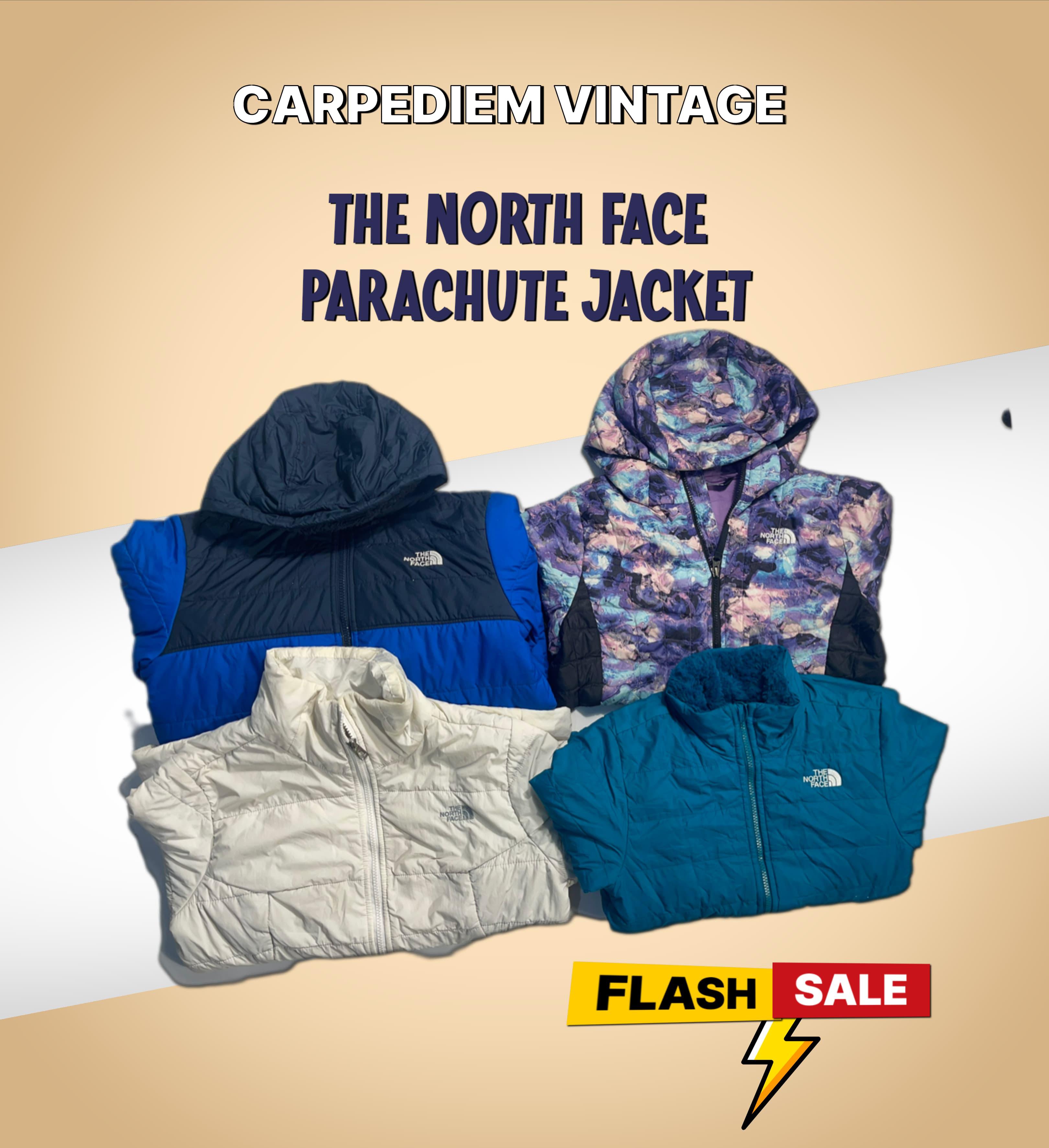 TNF PARACHUTE JACKET 7 Pcs