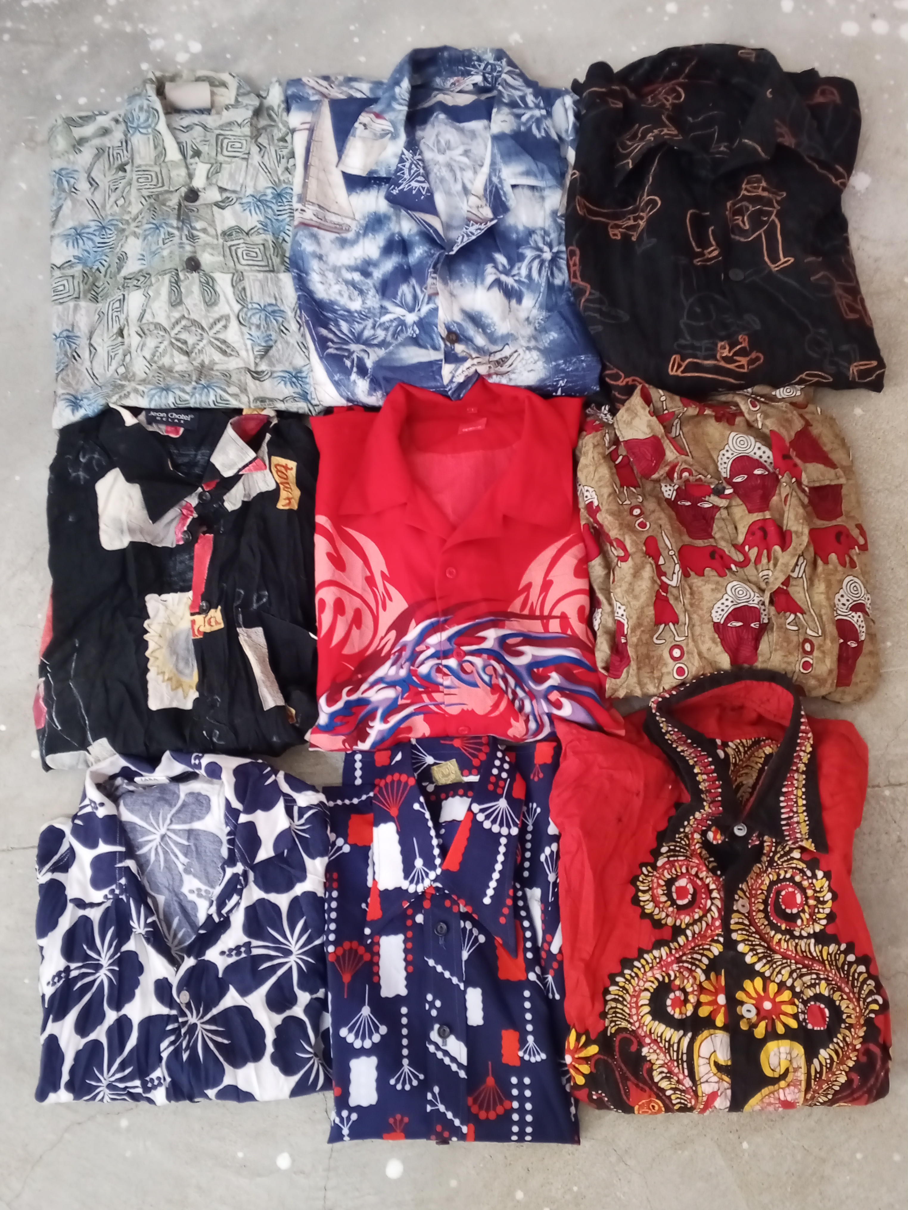 Camisas havaianas