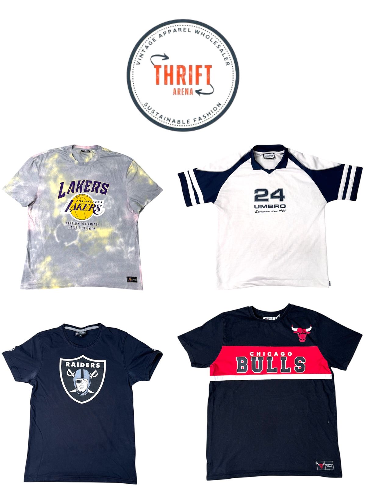 T1035 NFL / NBA / Umbro Sport T-Shirts 10Stück