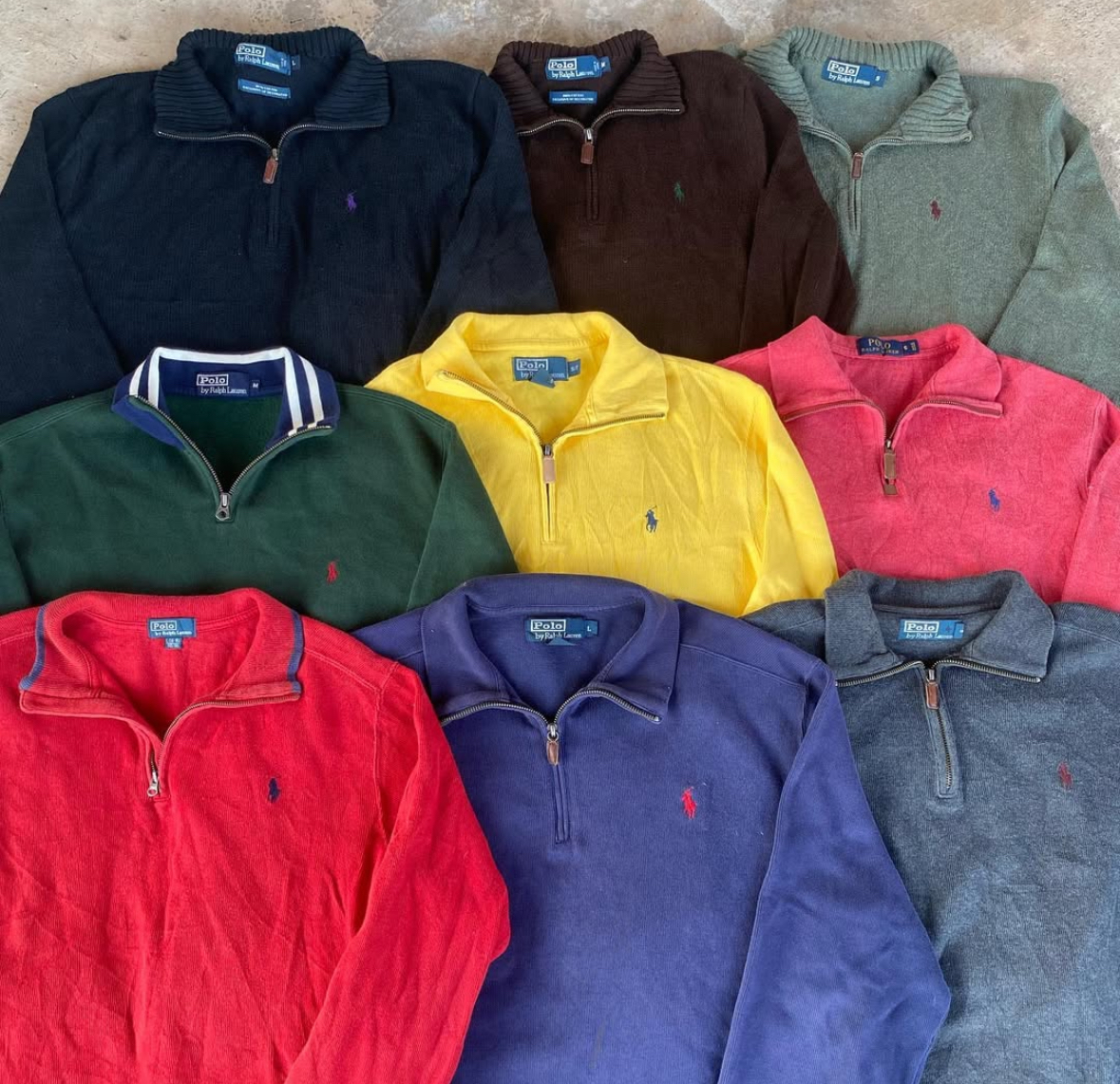 Polo Ralf Lauren Cable Knit & Zip 1/4 Sweaters