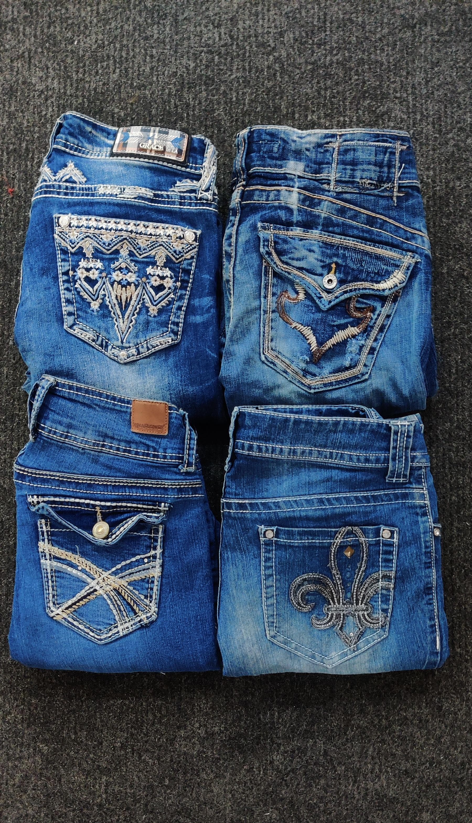 Y2K ausgestellte Hosen