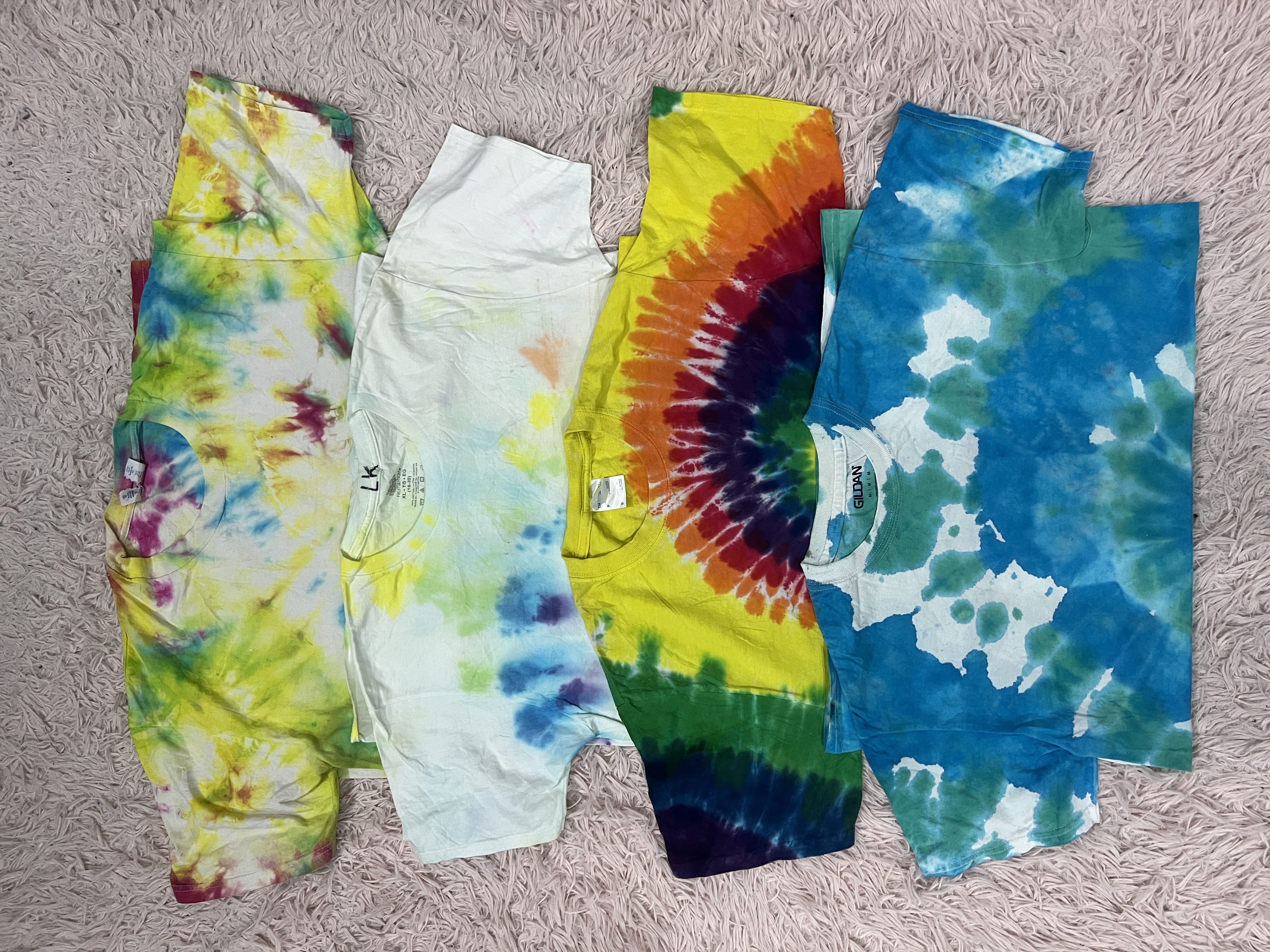 T-shirts arc-en-ciel 22 pièces