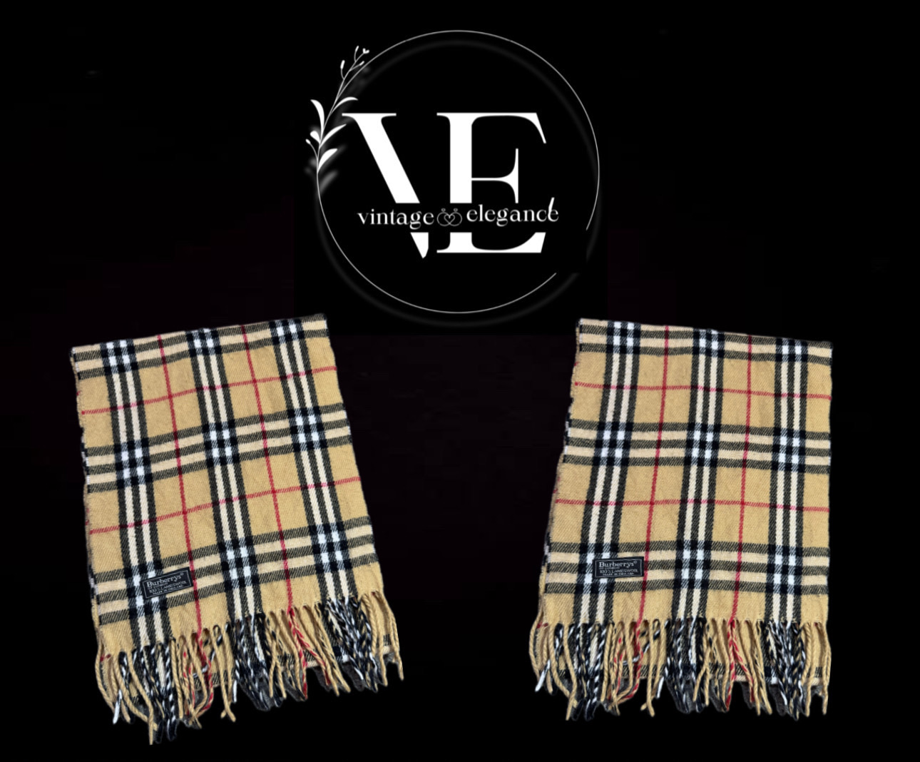 Beige Farbe Burberry-Schals
