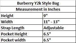 Rehacer bolsos de cuero Burberry Y2K 20 piezas