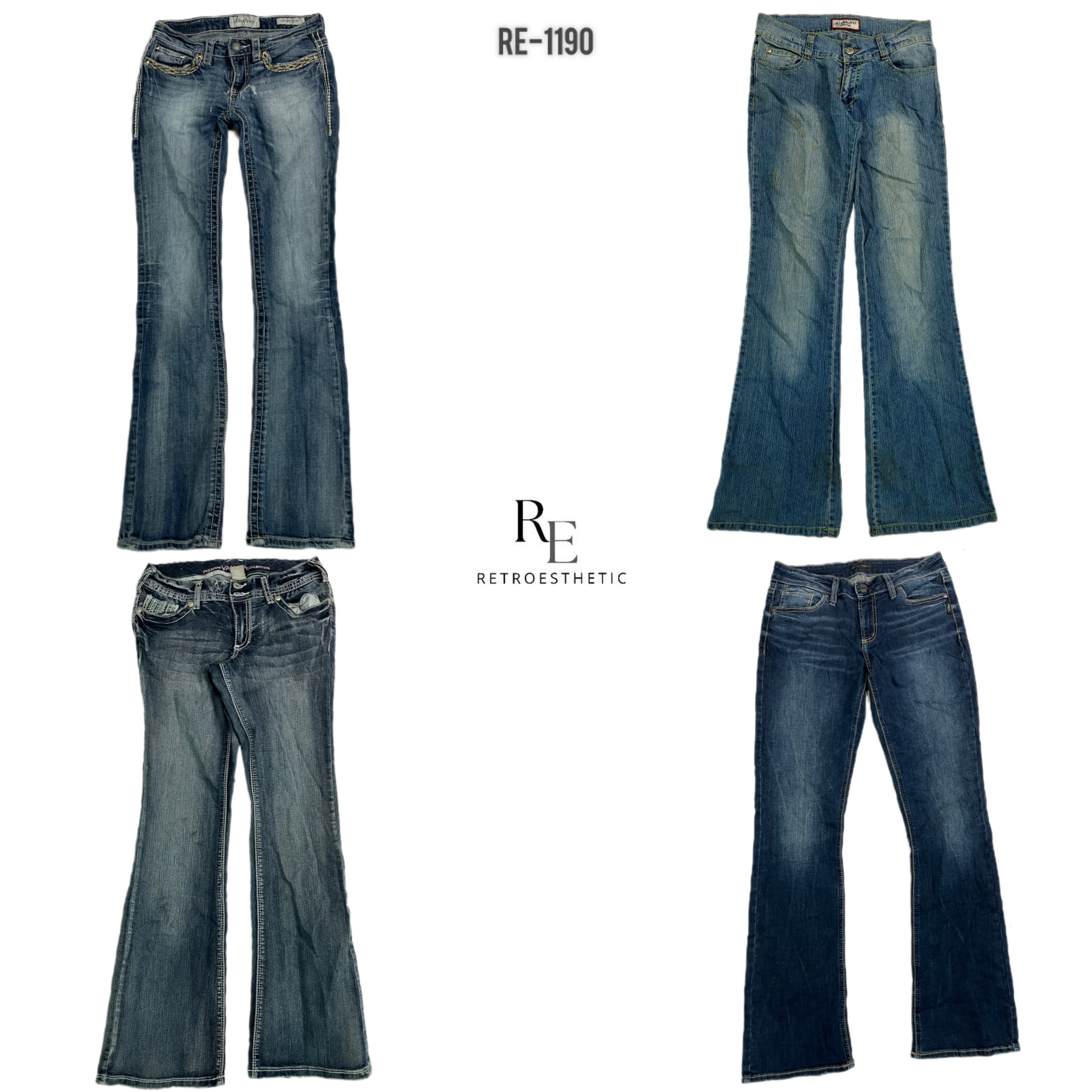 Y2K Britney Era Denim Jeans (RE-1190)
