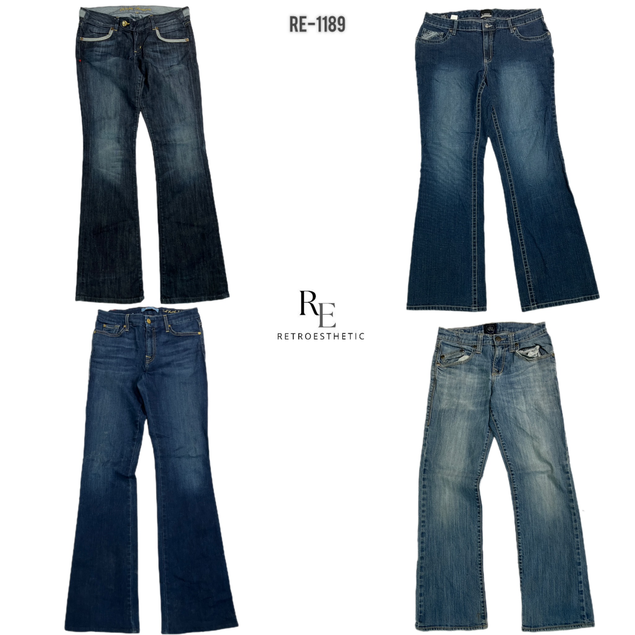 Jeans in denim Y2K IT Girl (RE-1189)