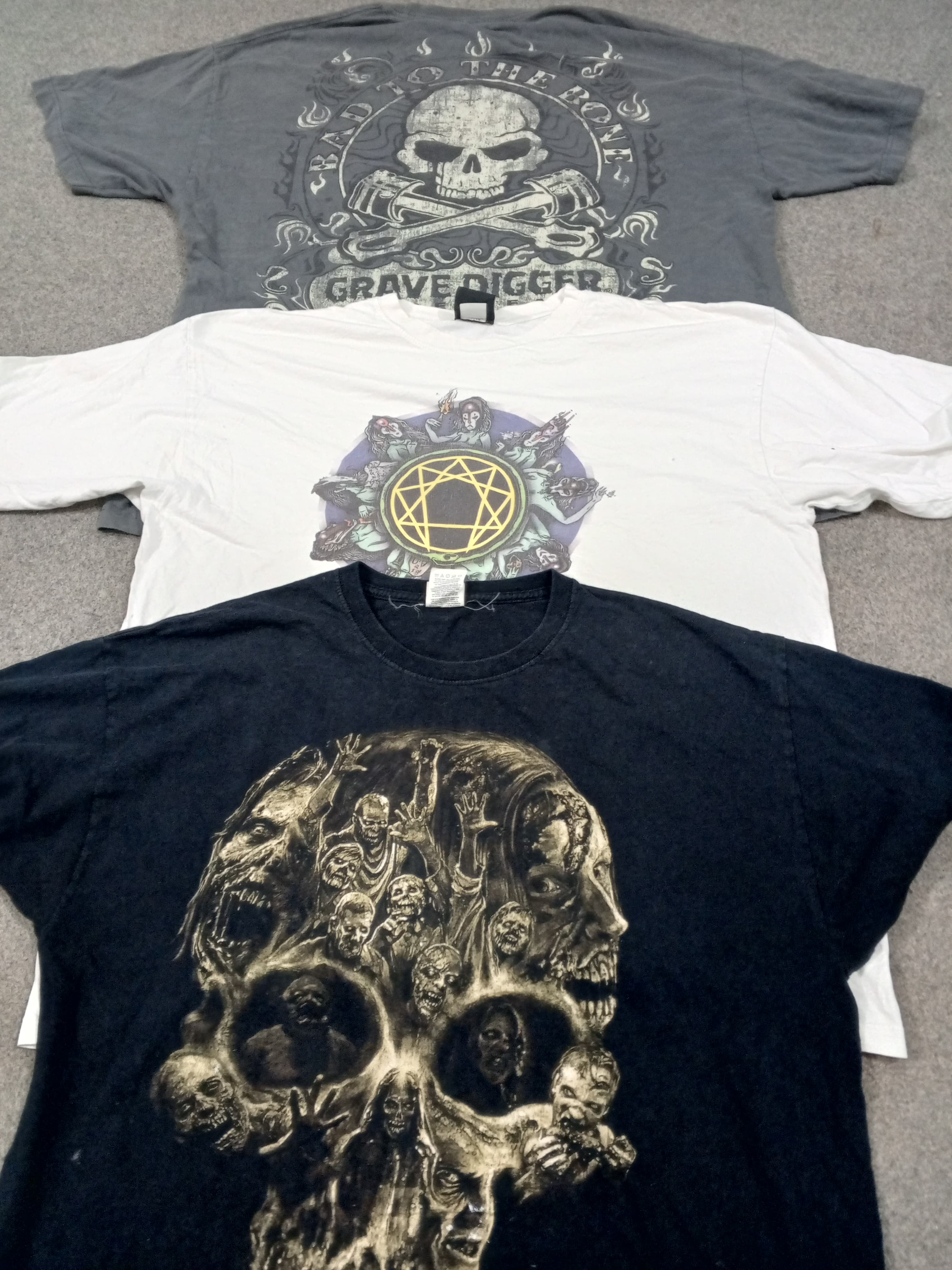 HD824 Men Printed T Shirts - 6 pcs