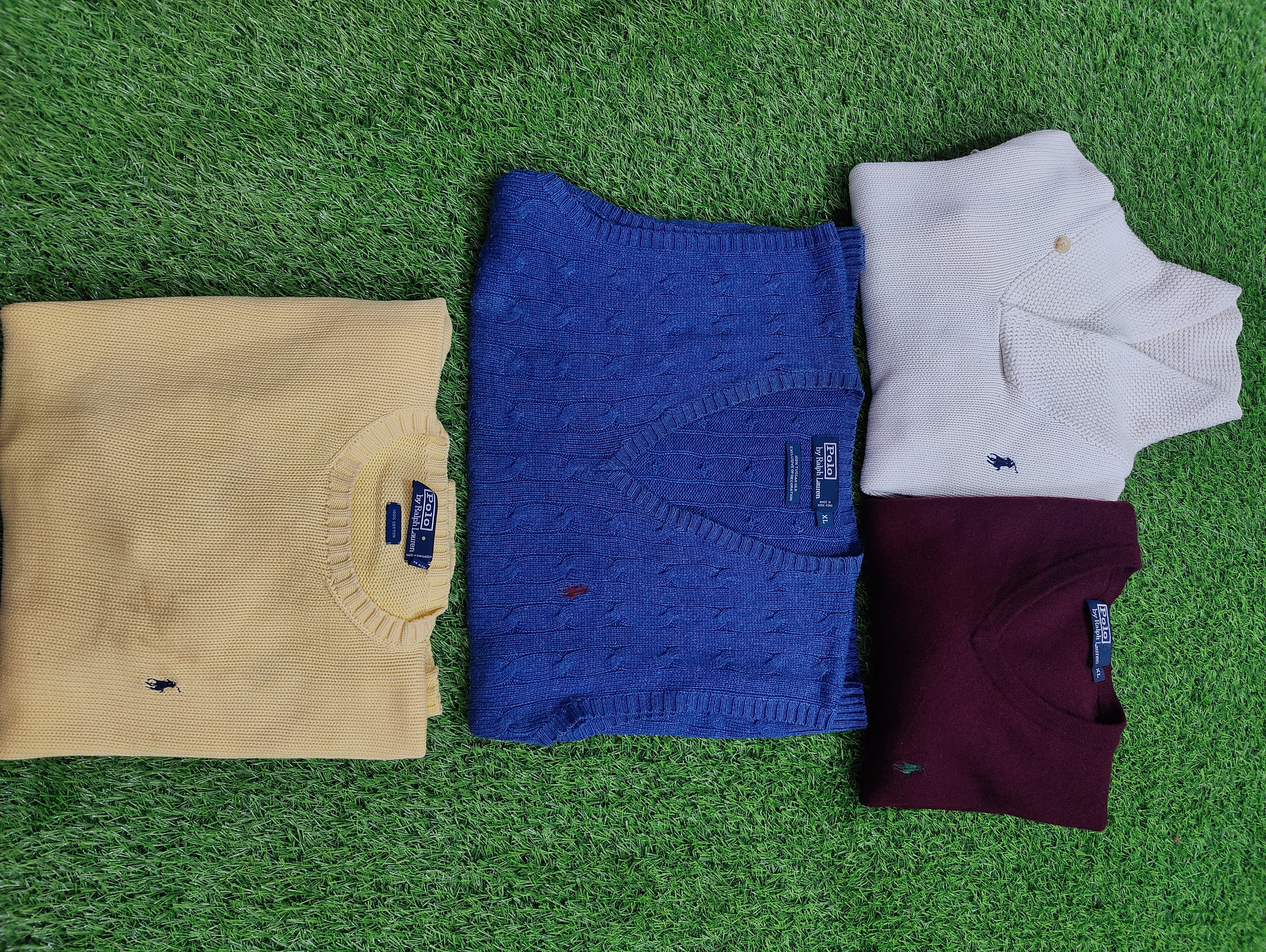 polo ralph lauren crew neck sweater 10 pcs