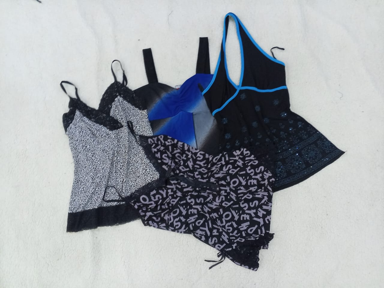 IQ0107 Y2k summer girl Cami Tops - 10 Pieces