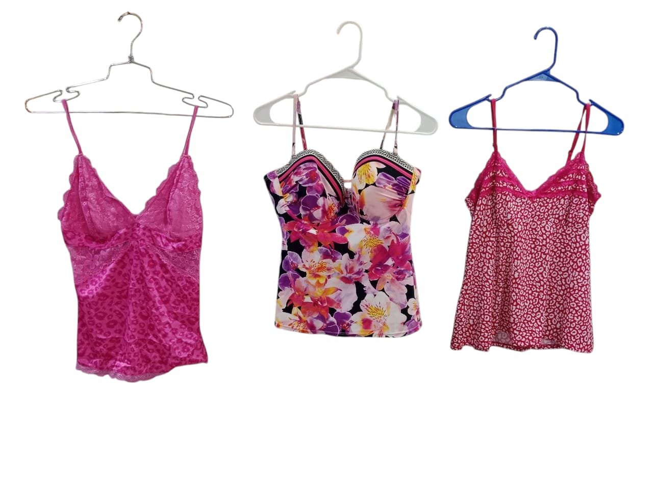 Multi shaded poly tops -5pcs -28/5/25