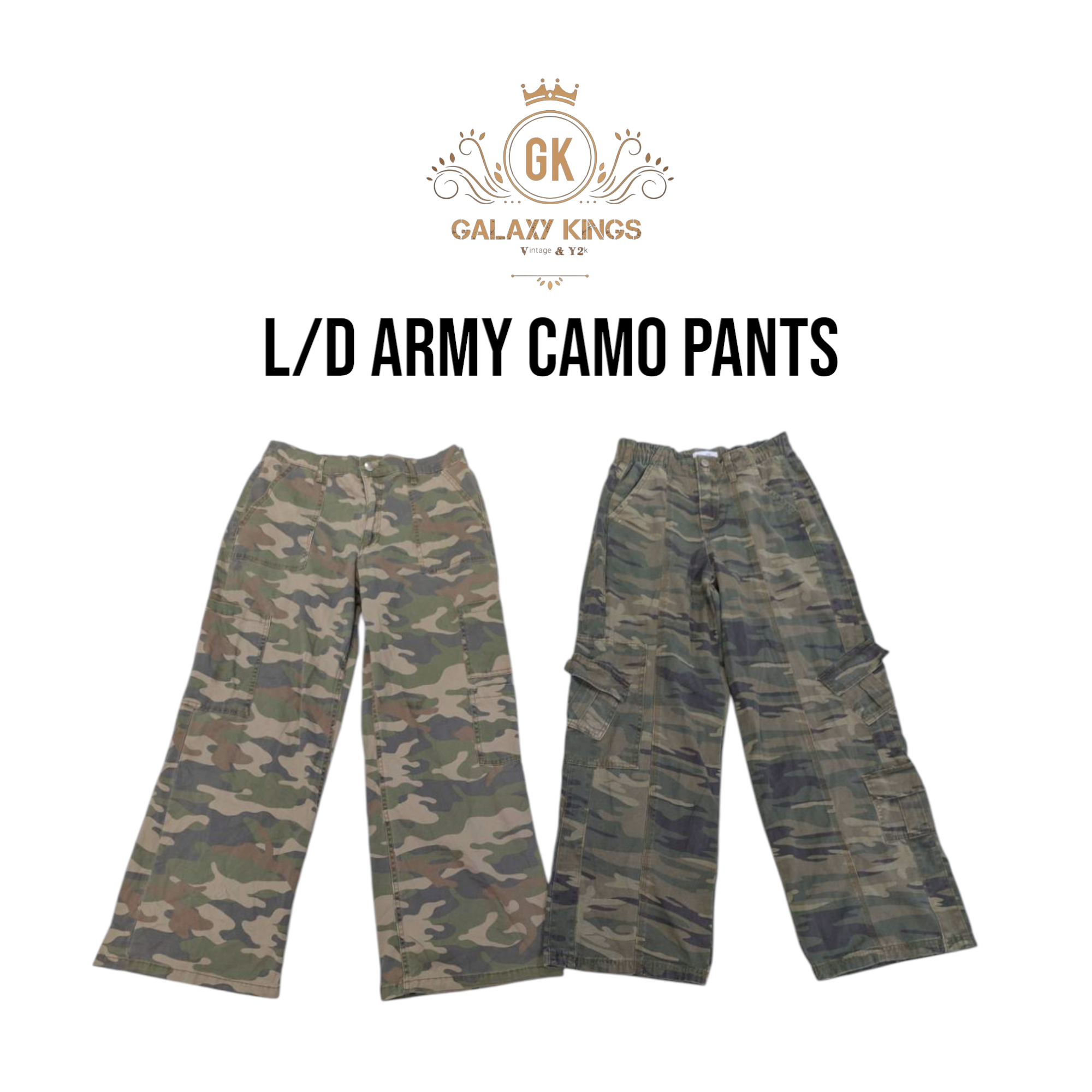 L/D Army Camo Pants