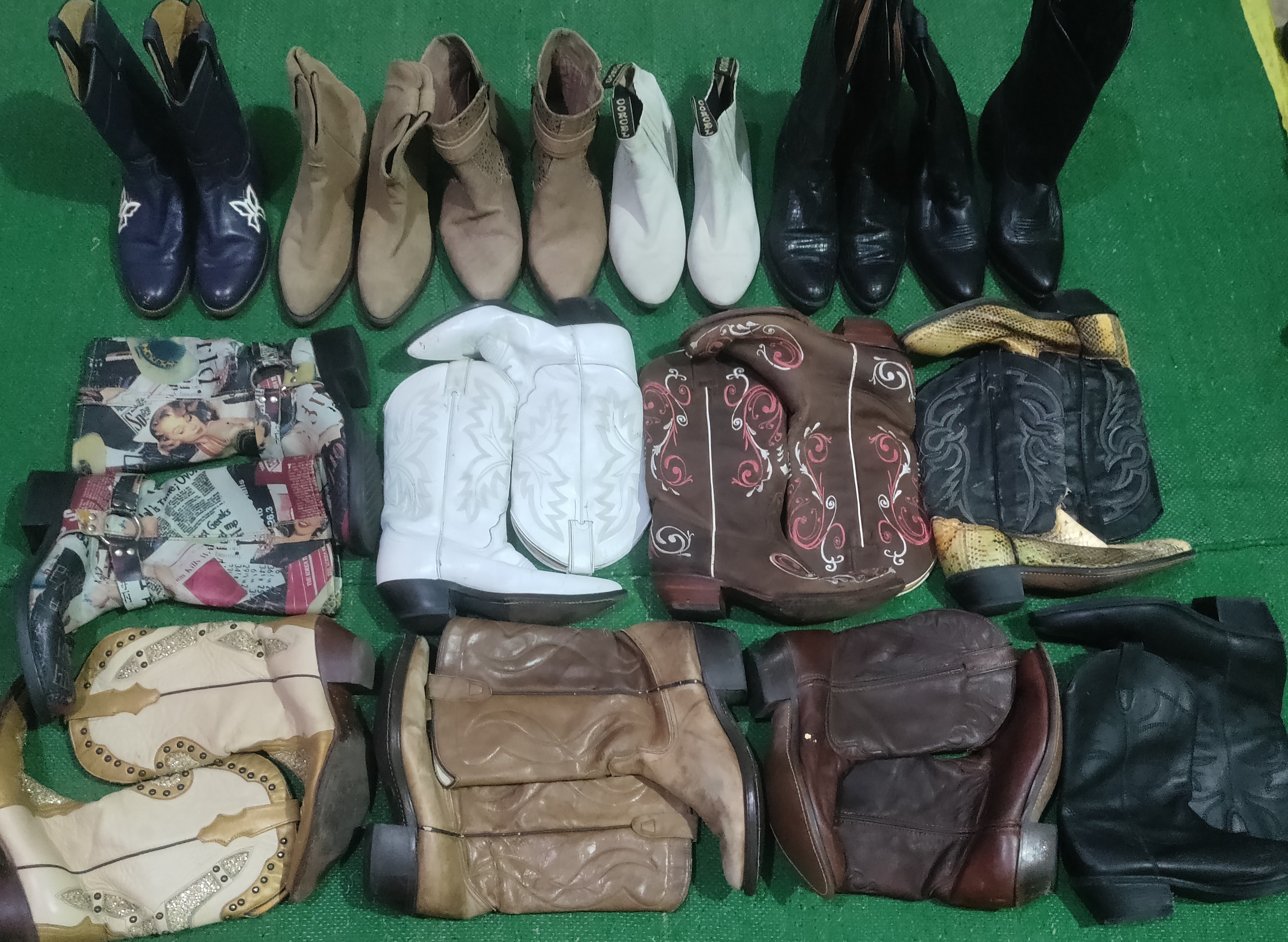Cowboy Boots 20Pcs
