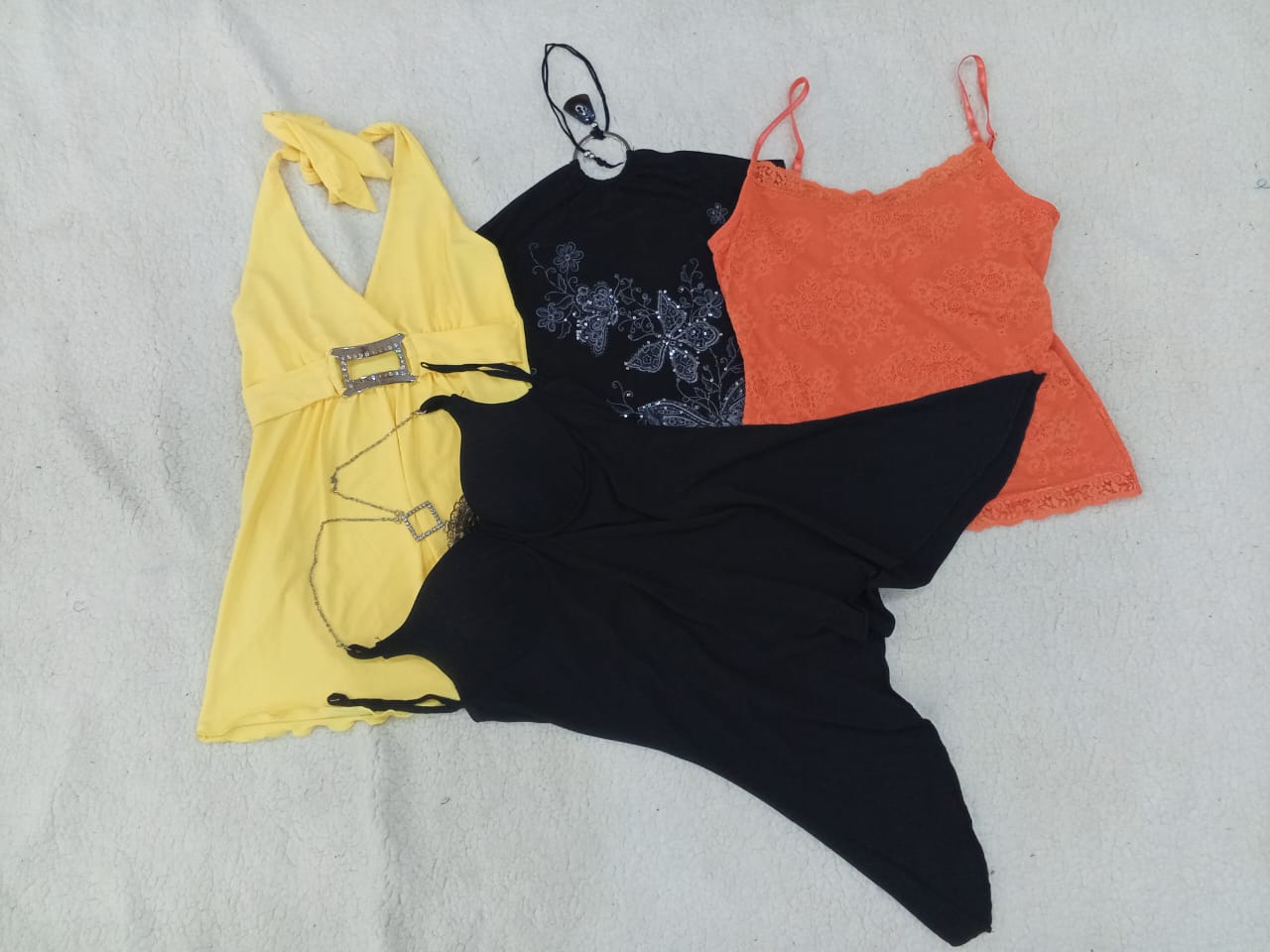 IQ0110 Y2k It Girl Cami Tops - 08 Stück