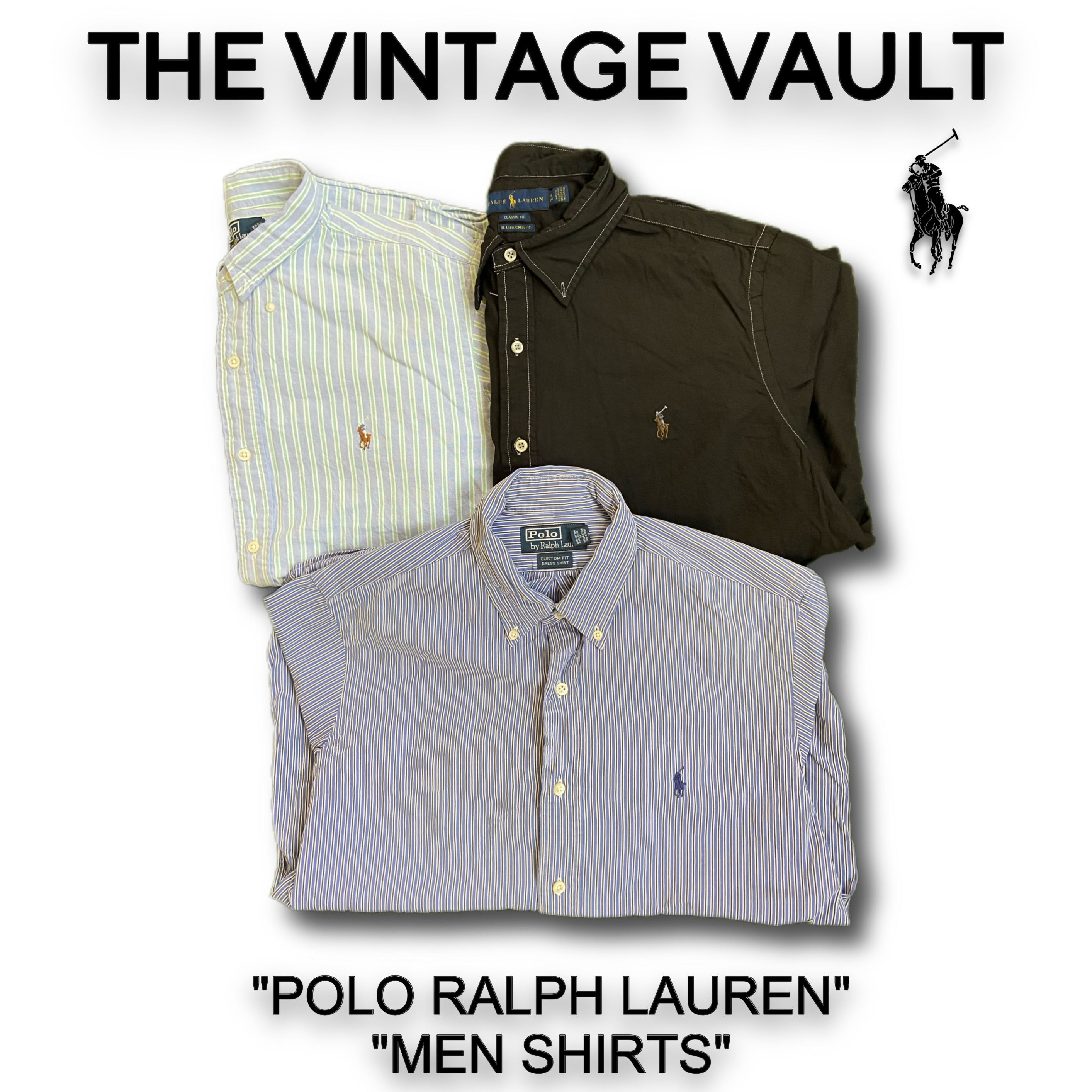 Polo Ralph Lauren Herrenhemden - 10 Stück