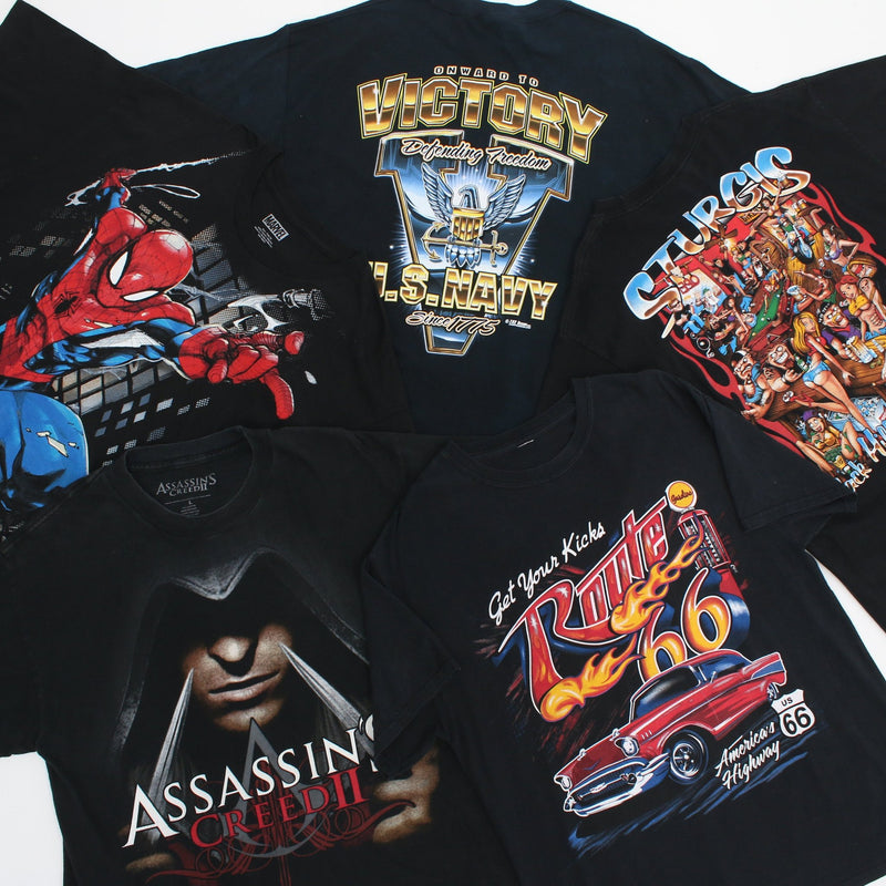 Unmarkierte bedruckte T-Shirts