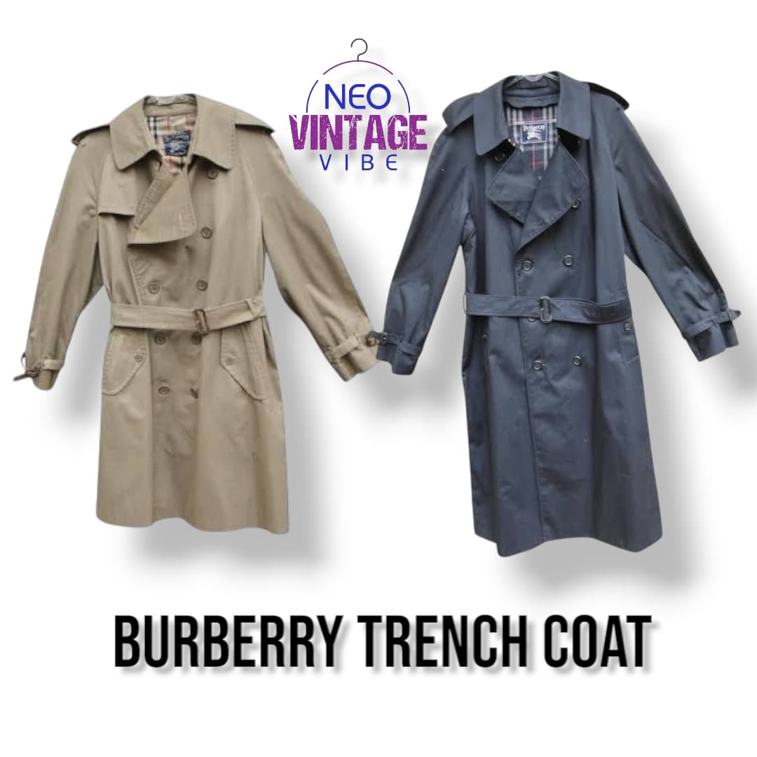 Y2k- Burberry Trench Coats
