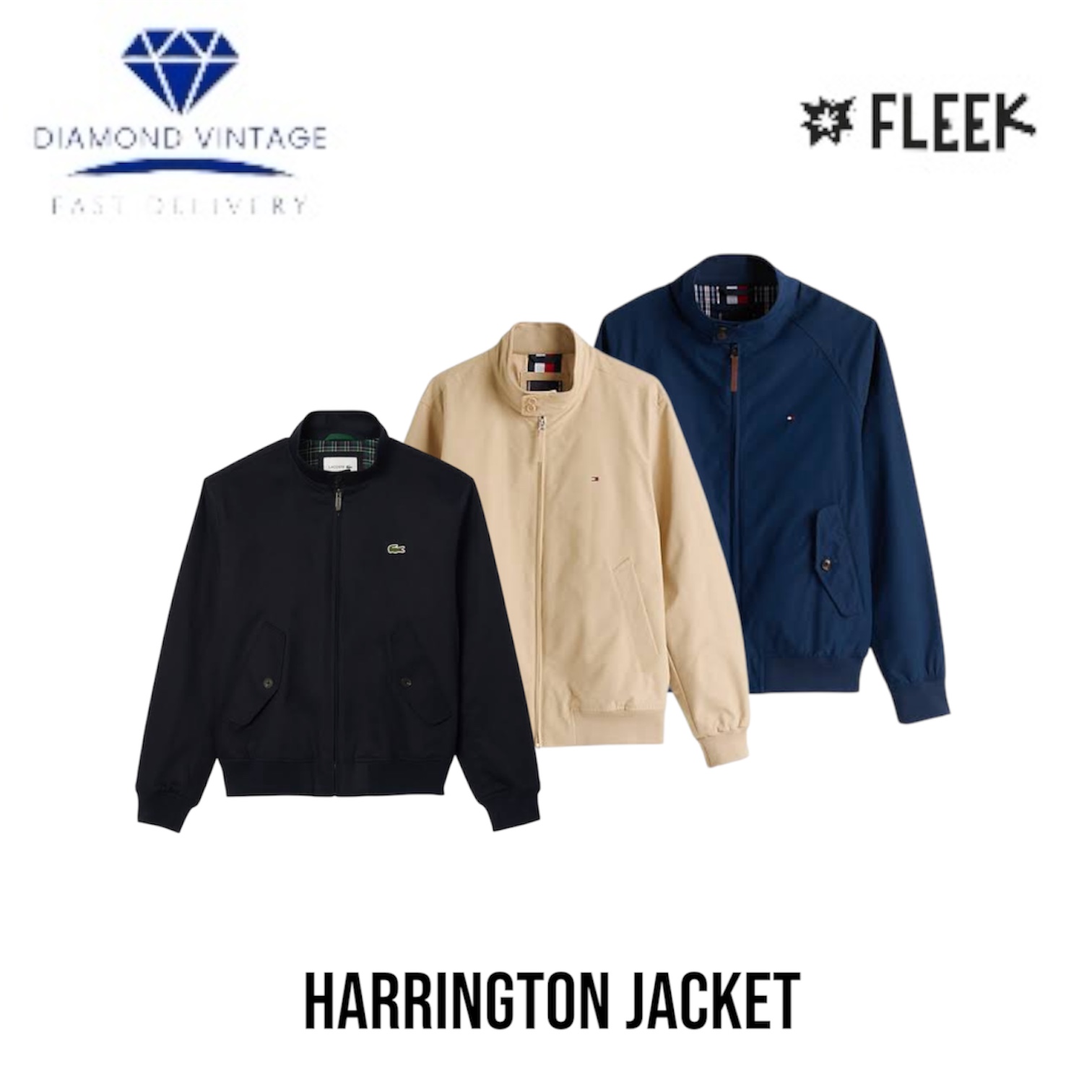 Vestes Harrington 16pcs (DV-5-199)