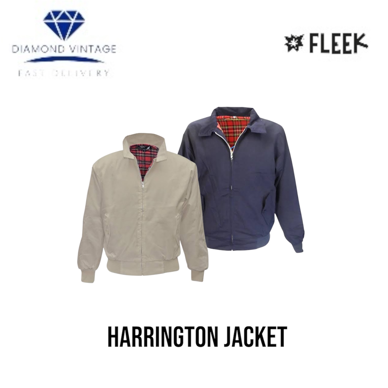 Vestes Harrington 15PCS (DV-5-198)