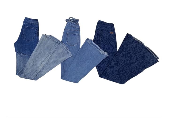 Jeans Flare Únicos -7 piezas -30/5/25