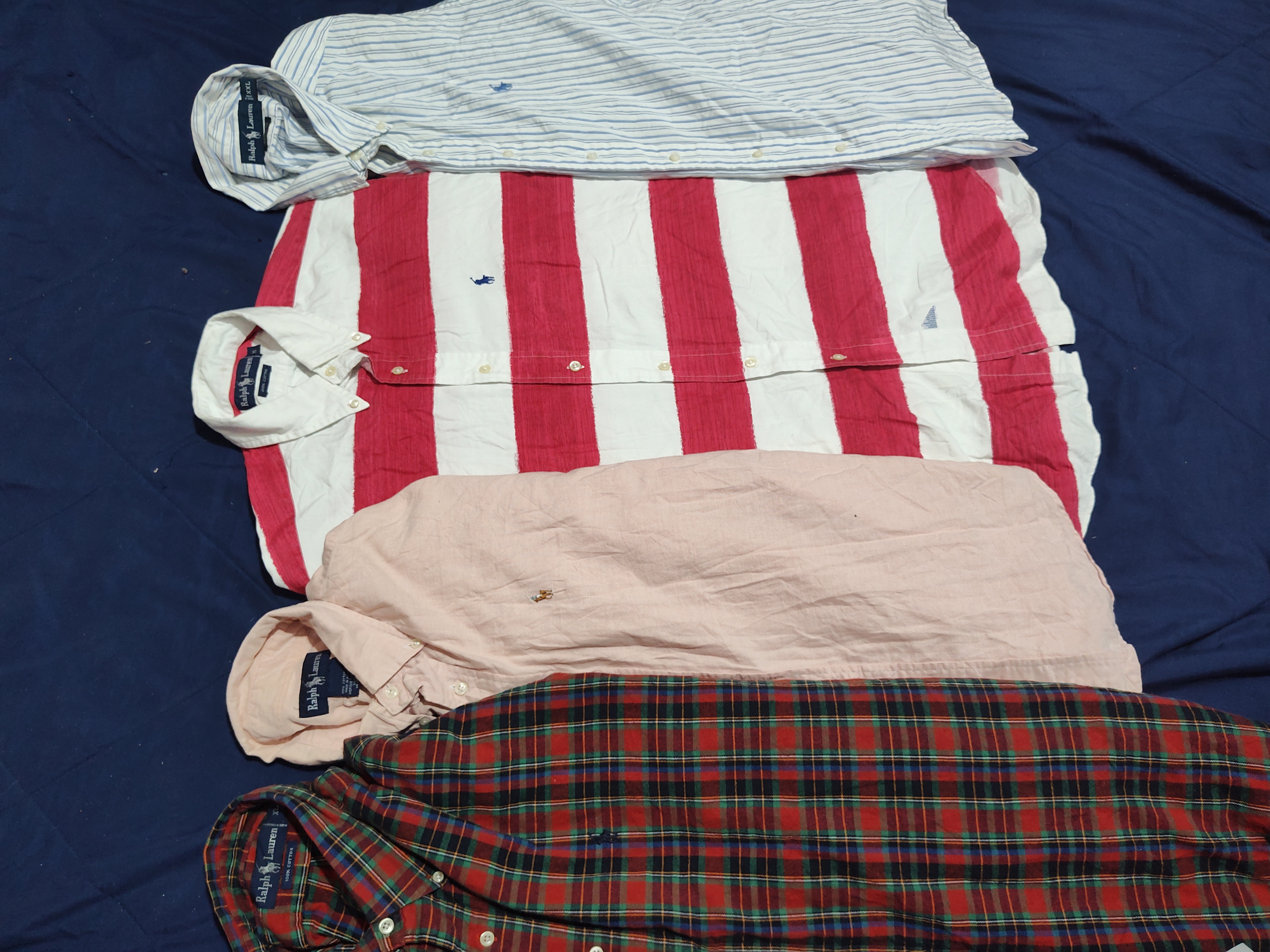 #05 Polo Ralph lauren button shirts 12 pcs