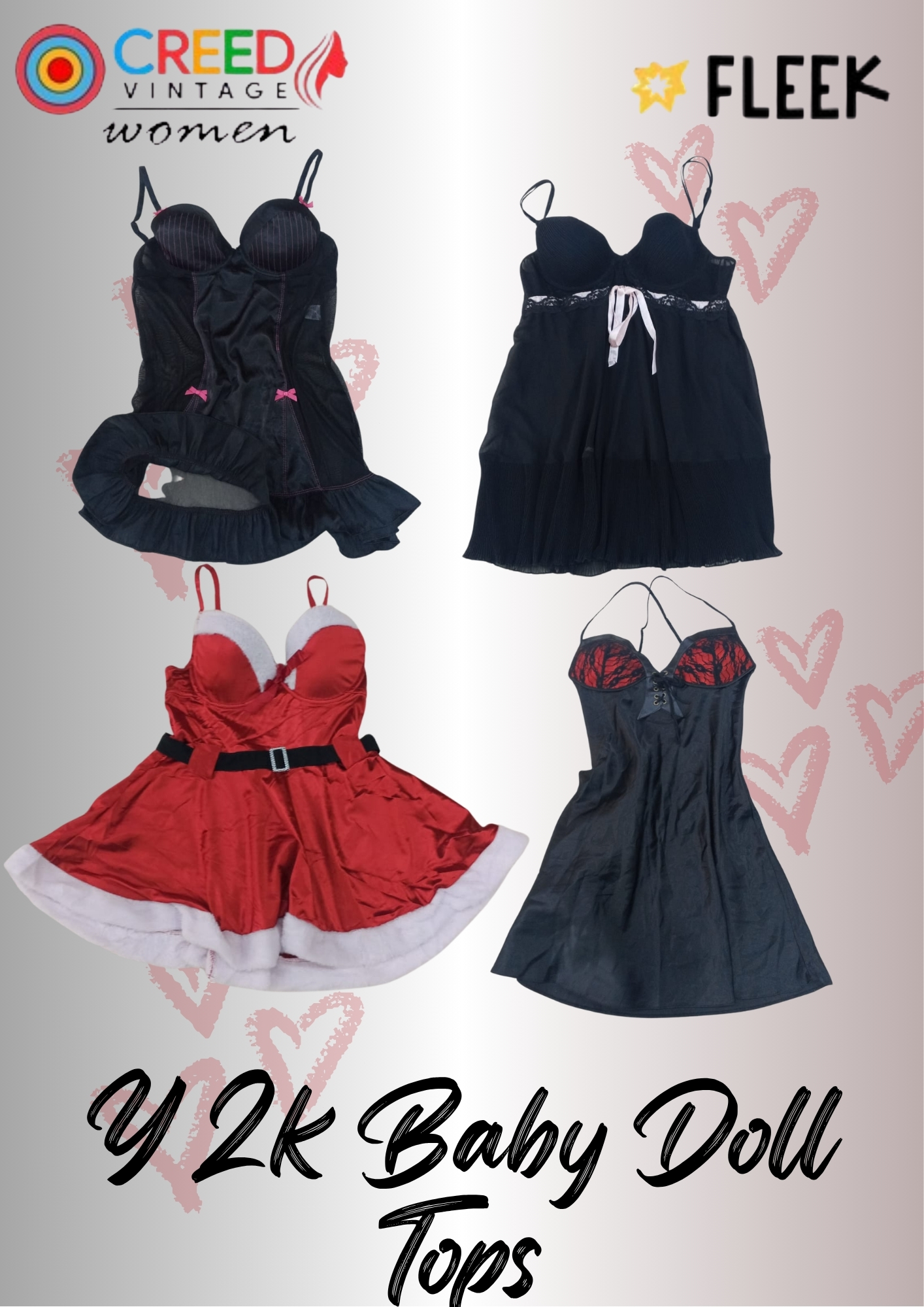 IQ0118 Y2k Tops Bébé Doll - 08 Pièces