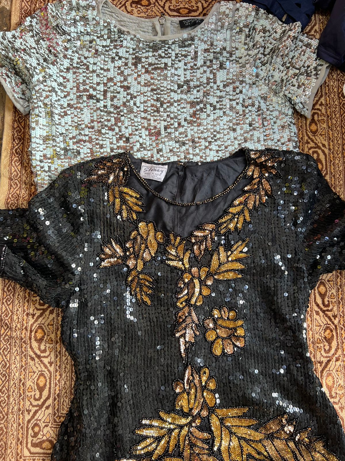 Y2K blouse and party dress