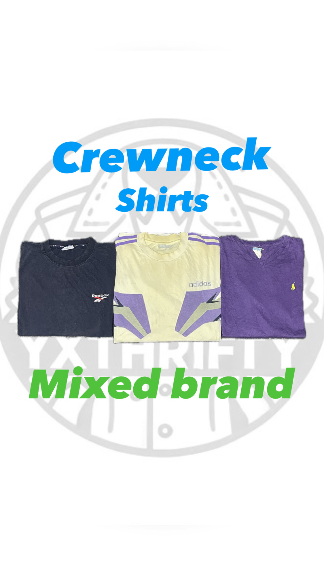 ヴィンテージ ミックス ブランド クルーネック Tシャツ
