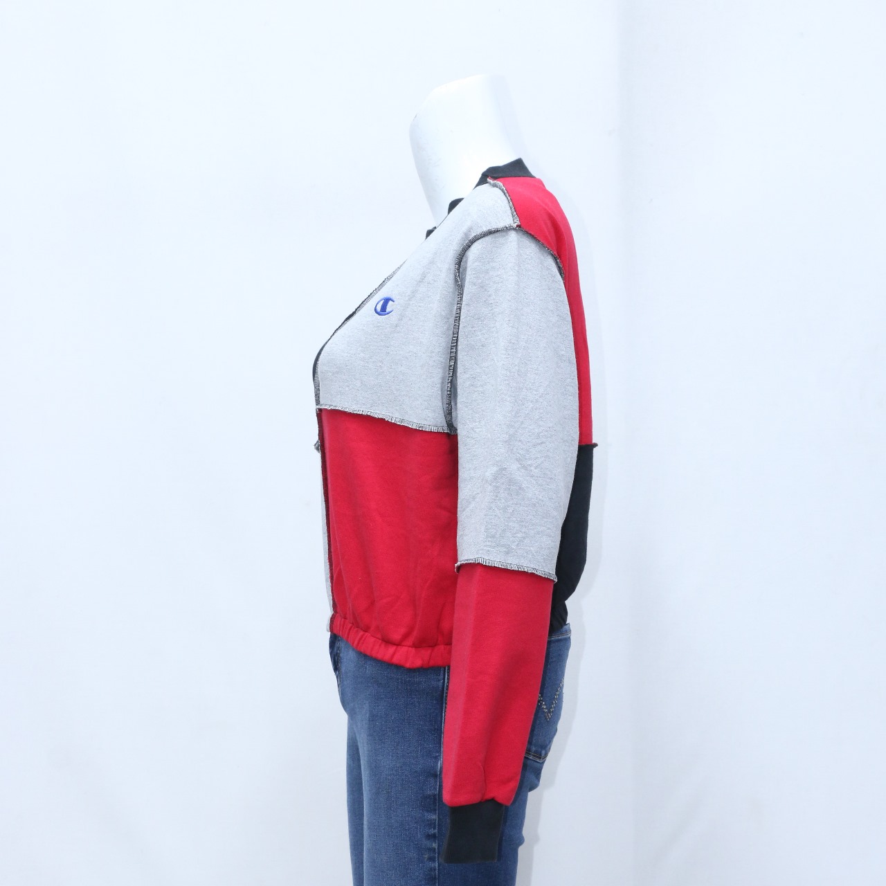 CV0180 Rework Quad Patch Sweatshirts - 20 Pcs