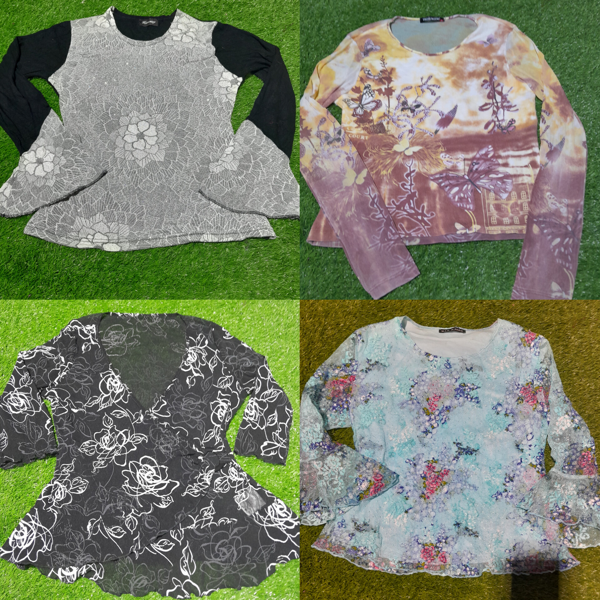 Y2k Full Sleeve Top 7 Pieces